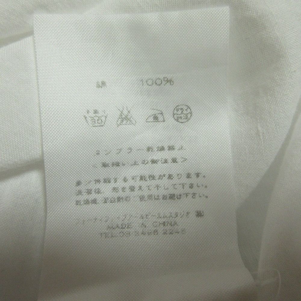 Other 45 45R V Neck Gathered Long Sleeve Blouse Textile Tops DUTY FREE for USA Size ONE SIZE - 6 Thumbnail