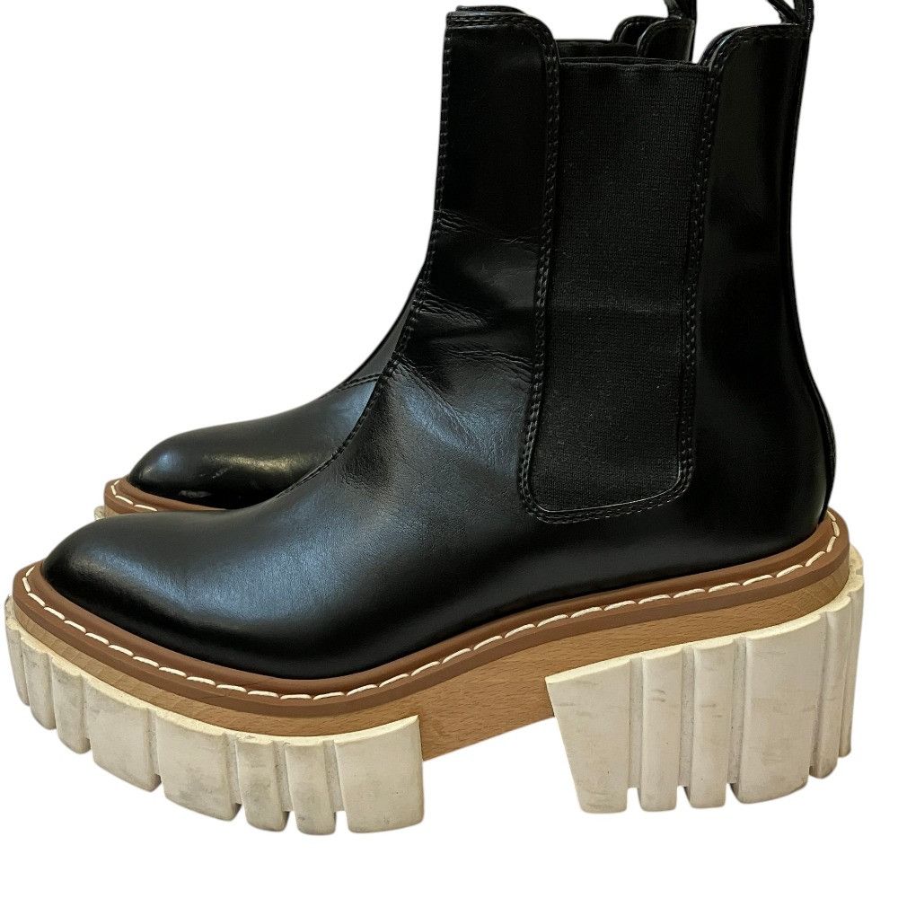 Stella McCartney Stella Mccartney Stella McCartney Emilie Eco Leather Platform Chelsea Boots Plastic / Synthetic Shoes DUTY FREE for USA Size ONE SIZE - 3 Thumbnail