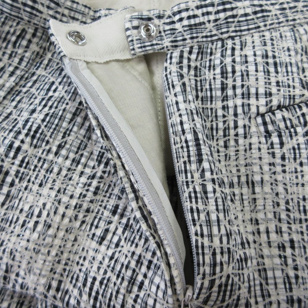 Other Other Drawer Geometric Check Trousers Textile Pants 6514-236-1090 DUTY FREE for USA Size ONE SIZE - 4 Thumbnail