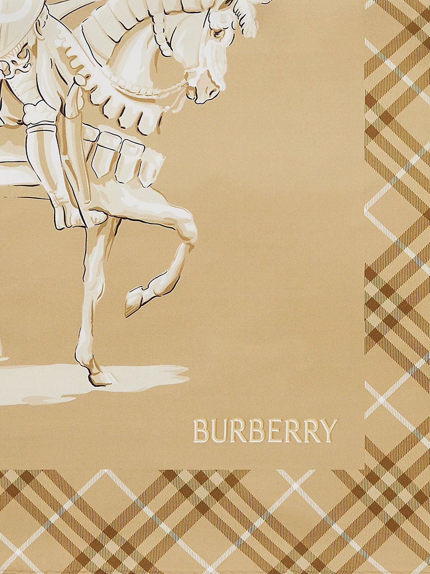 Burberry Foulard In Seta Size ONE SIZE - 2 Thumbnail
