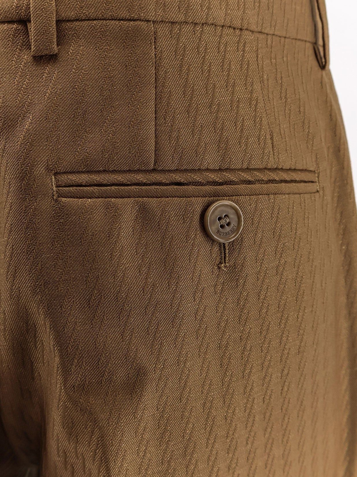 Burberry Shelley Wool And Mohair Trousers Size 27" / US 4 / IT 40 - 3 Thumbnail