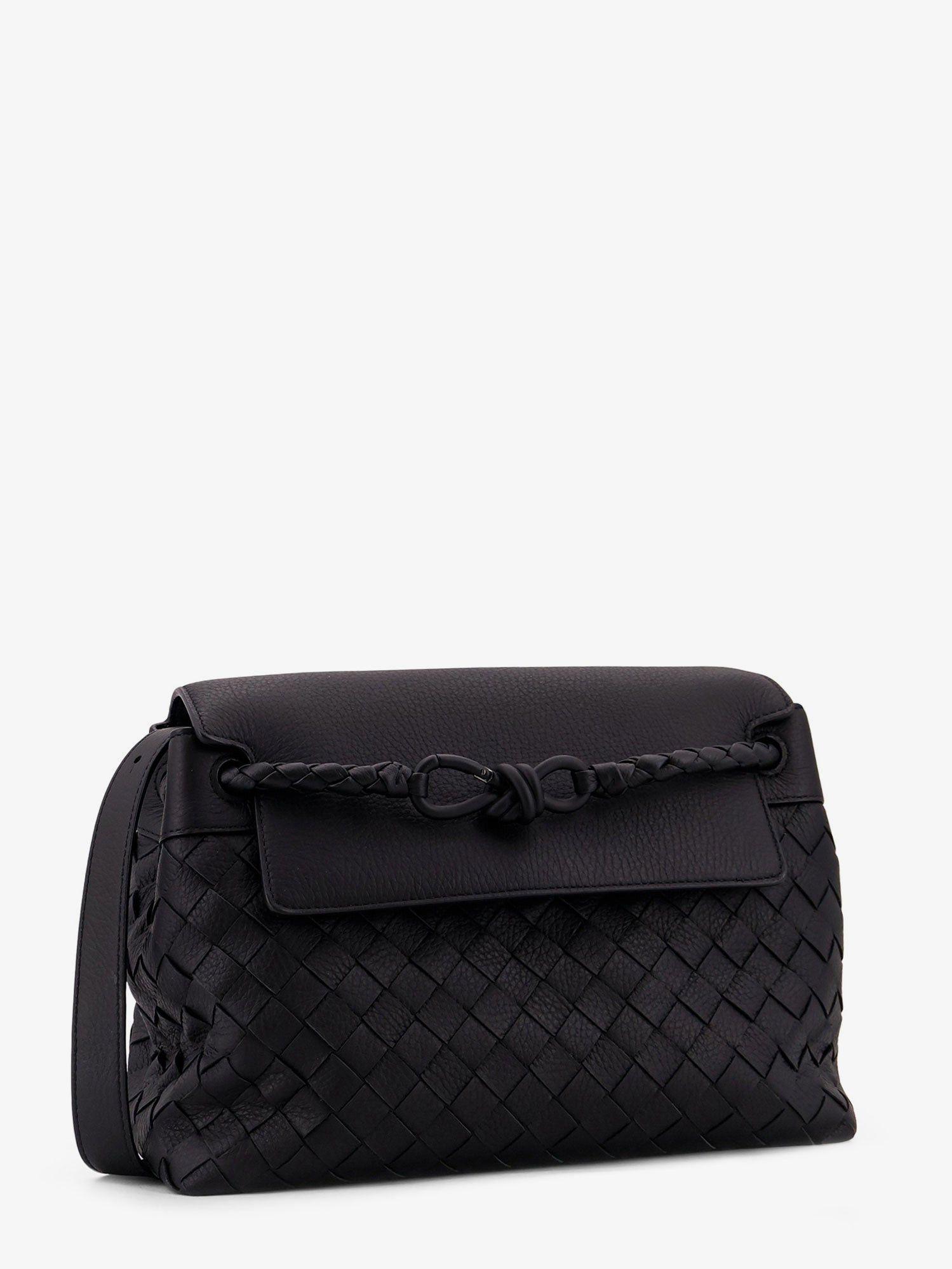 Bottega Veneta Andiamo Leather Shoulder Bag With Intrecciato Pattern Size ONE SIZE - 3 Thumbnail