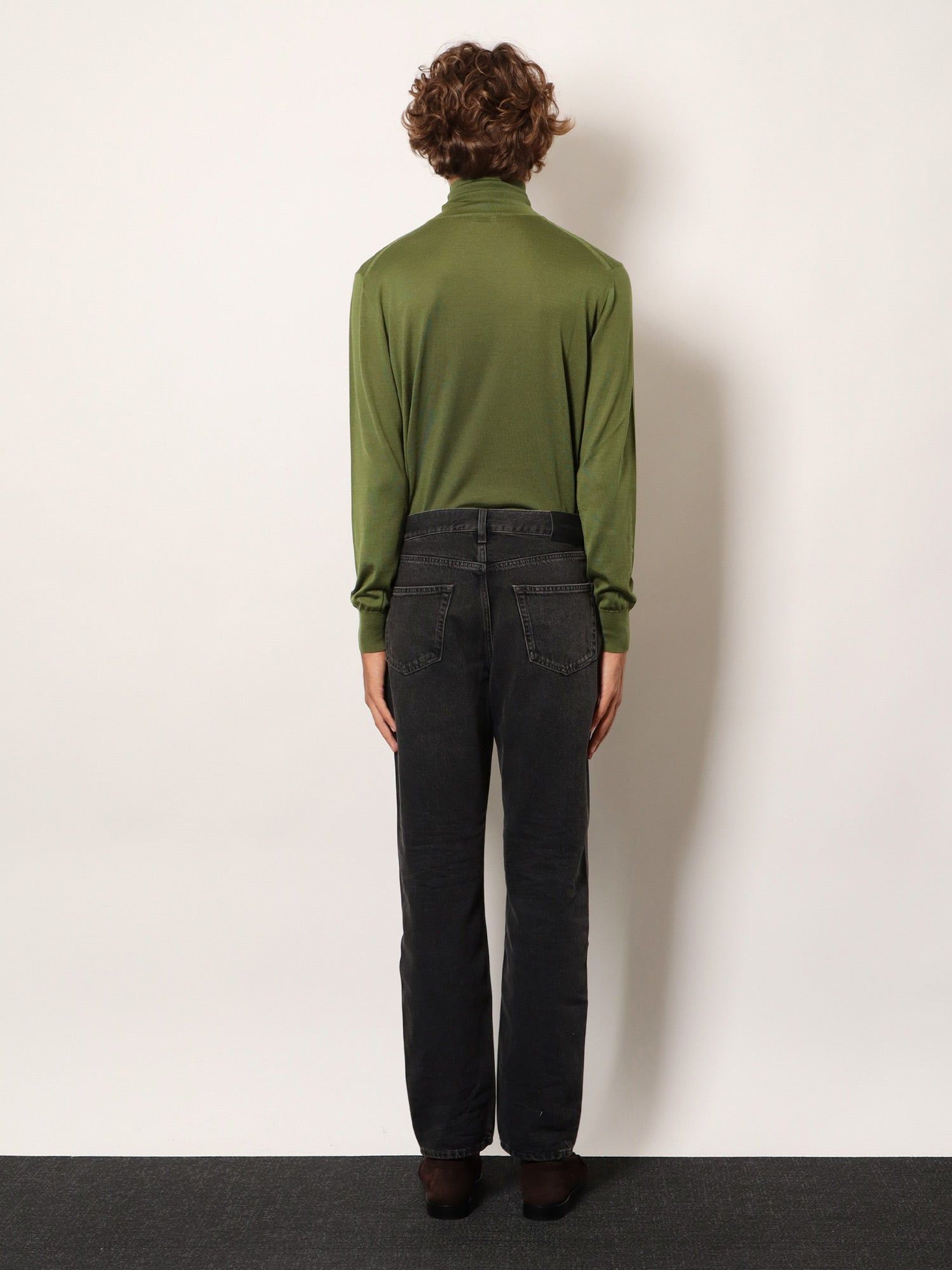 Saint Laurent Paris Long Mick Black Denim Trousers Size US 30 / EU 46 - 5 Thumbnail
