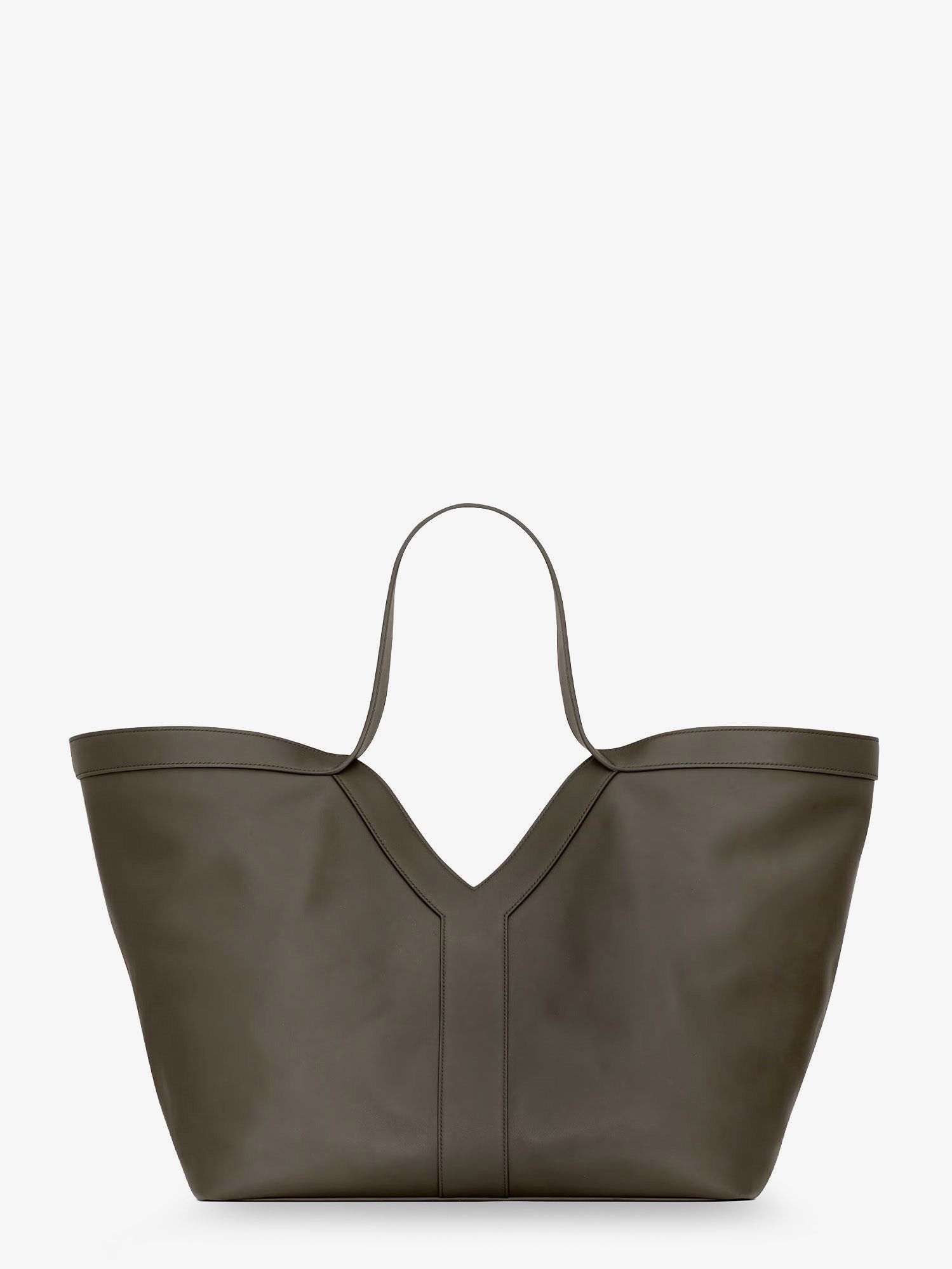 Saint Laurent Paris Tote Y Hammered Leather Shoulder Bag Size ONE SIZE - 2 Thumbnail