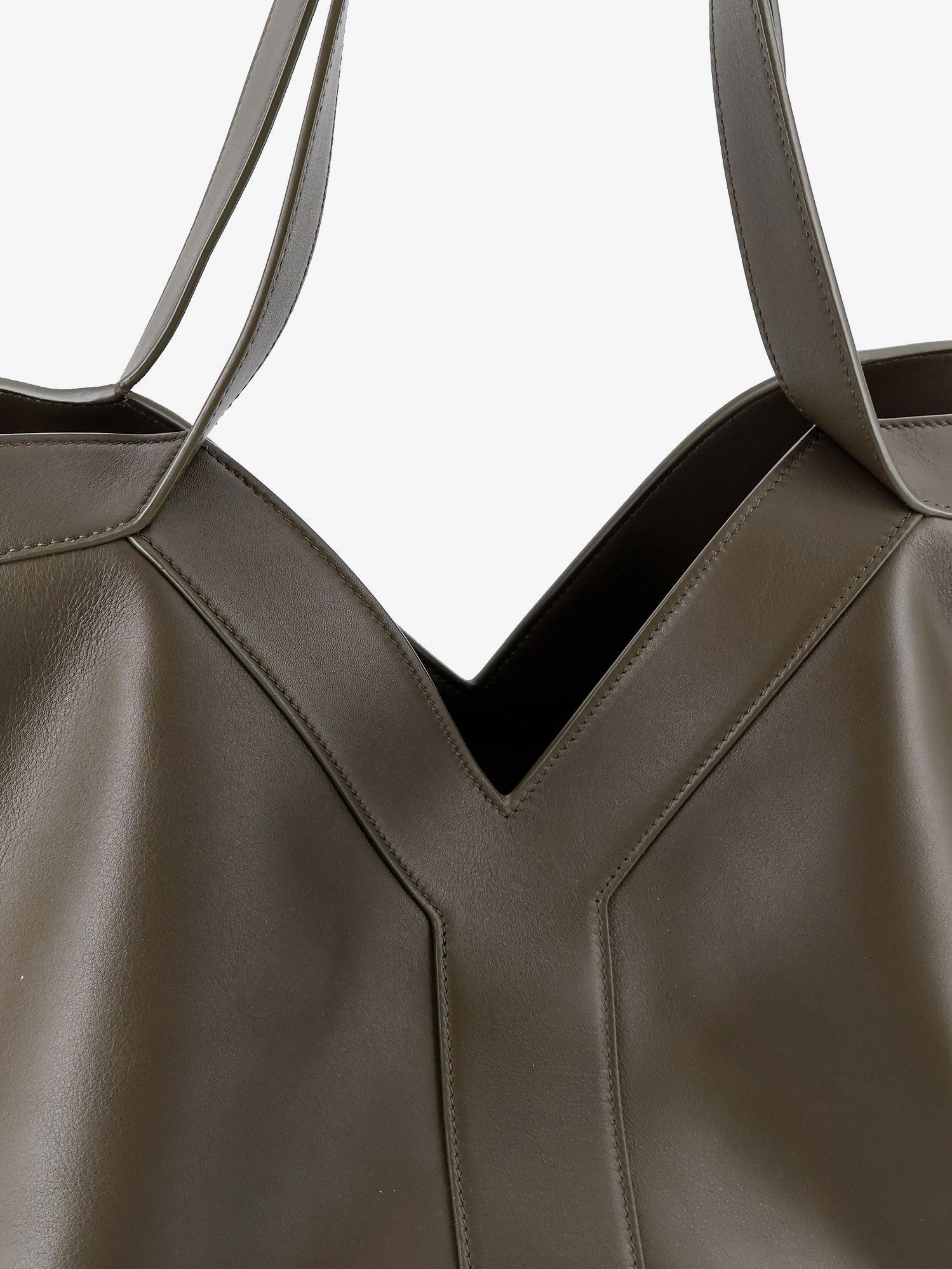 Saint Laurent Paris Tote Y Hammered Leather Shoulder Bag Size ONE SIZE - 5 Thumbnail