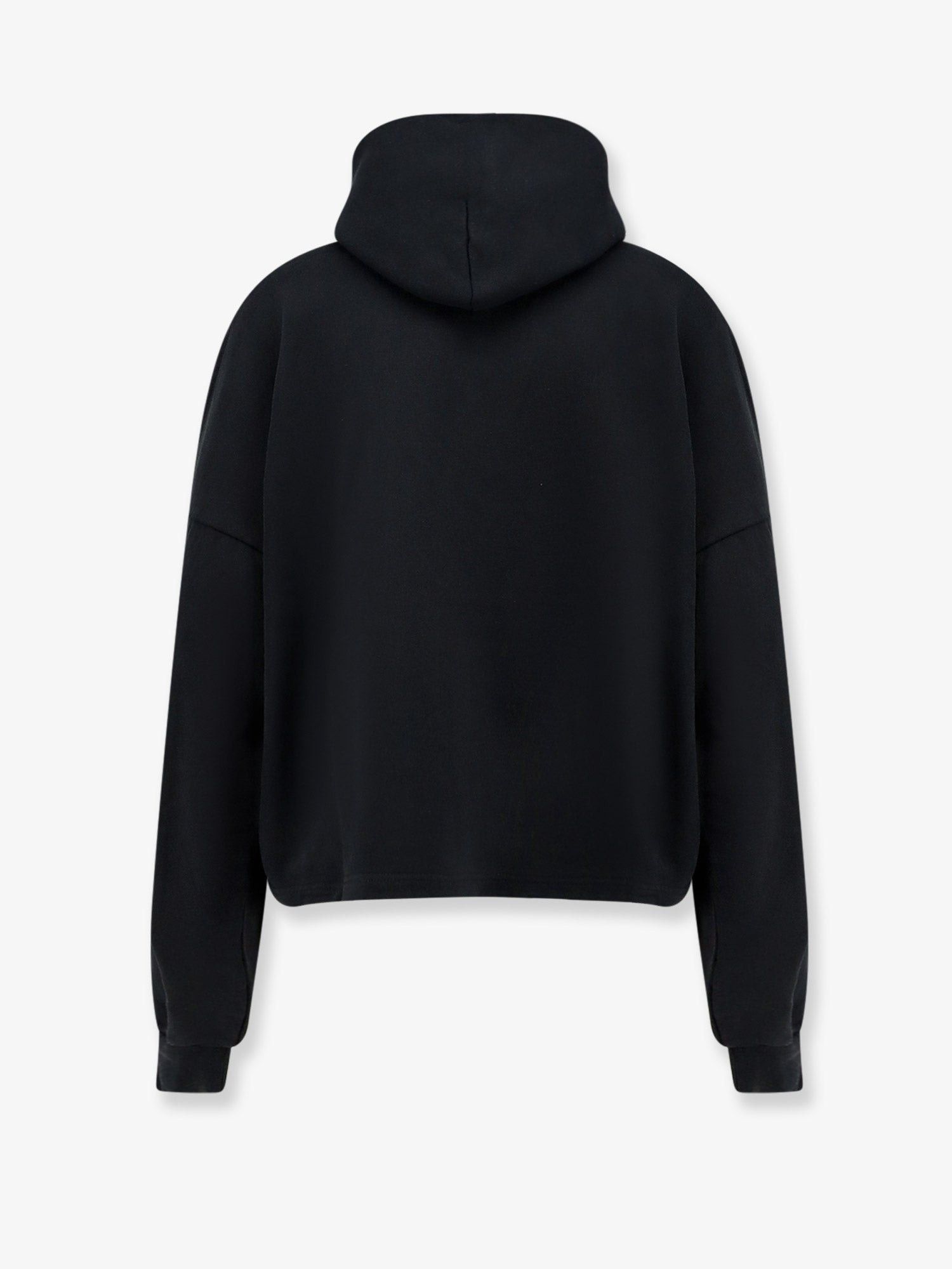 Balenciaga Cropped Cotton Sweatshirt Size S / US 4 / IT 40 - 4 Thumbnail