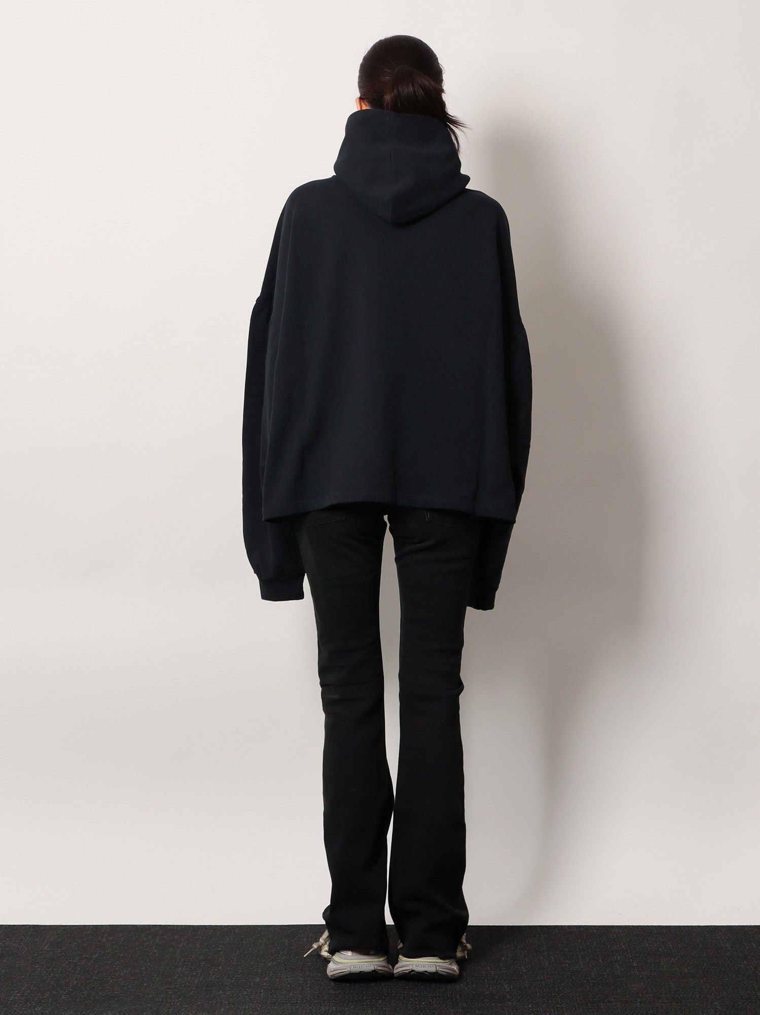 Balenciaga Cropped Cotton Sweatshirt Size M / US 6-8 / IT 42-44 - 5 Thumbnail