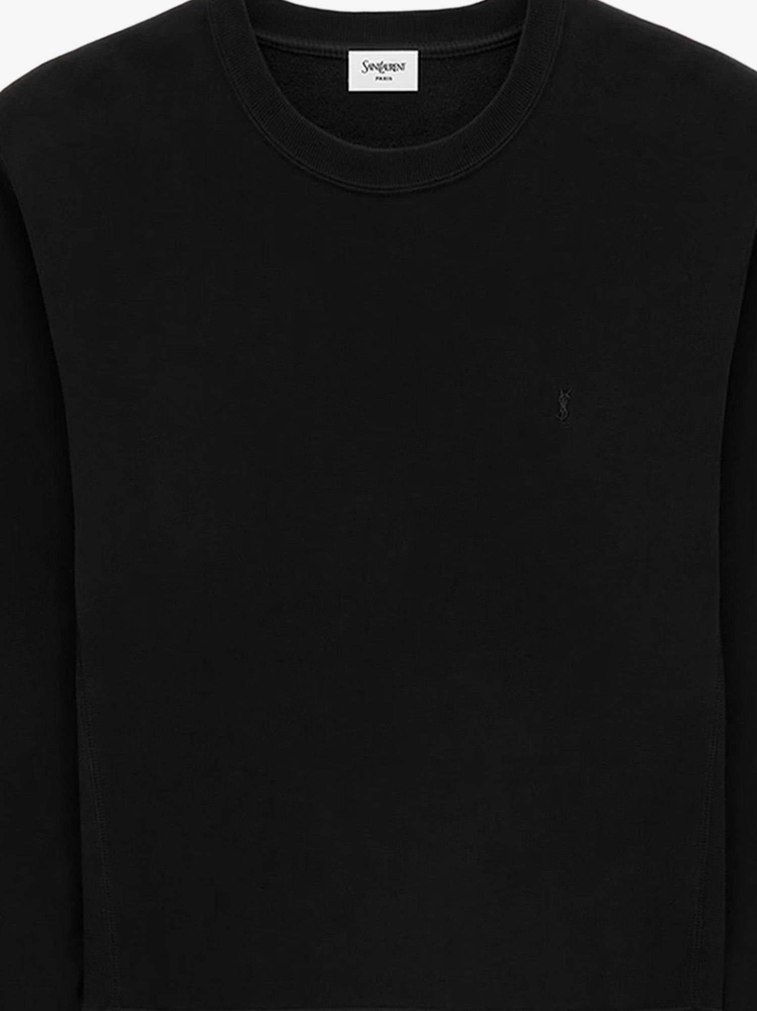 Saint Laurent Paris Certified Cotton Sweatshirt With Cassandre Embroidery Size US S / EU 44-46 / 1 - 2 Thumbnail