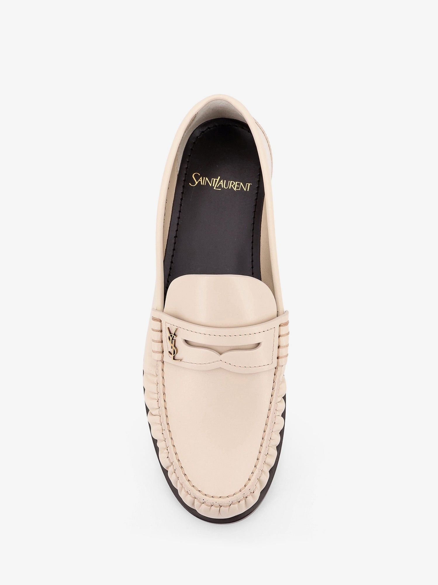 Saint Laurent Paris Laurent 05 Moc Leather Loafers Size US 6 / IT 36 - 5 Thumbnail