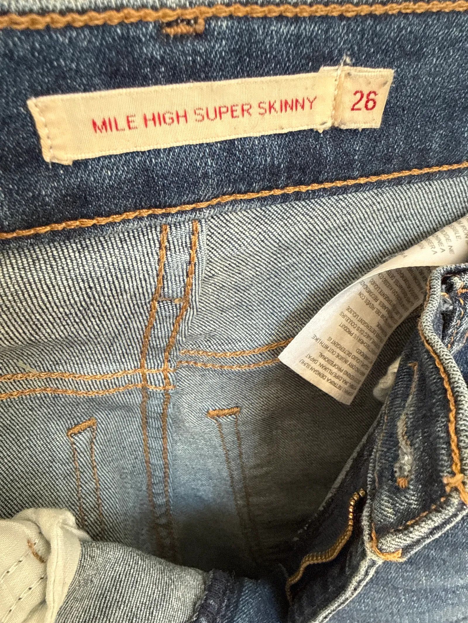 Levi's Levis Jeans Size 26" / US 2 / IT 38 - 2 Thumbnail