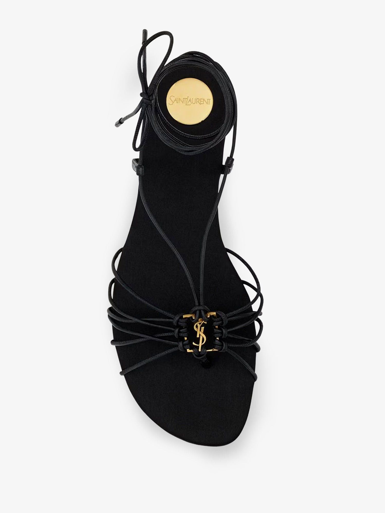 Saint Laurent Paris Babylone Leather Sandals Size US 9 / IT 39 - 4 Thumbnail