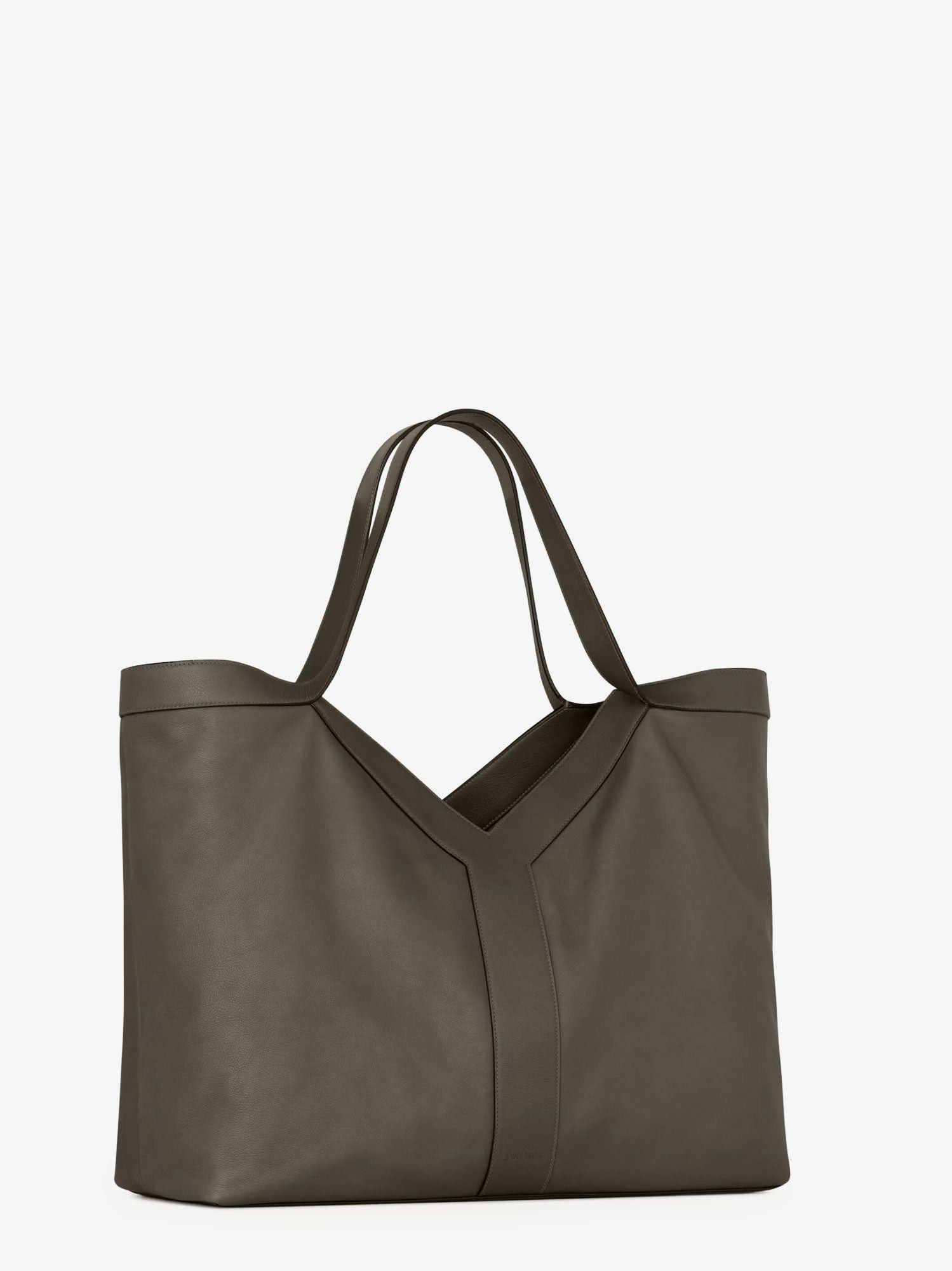 Saint Laurent Paris Y Oversize Leather Tote Bag Size ONE SIZE - 3 Thumbnail