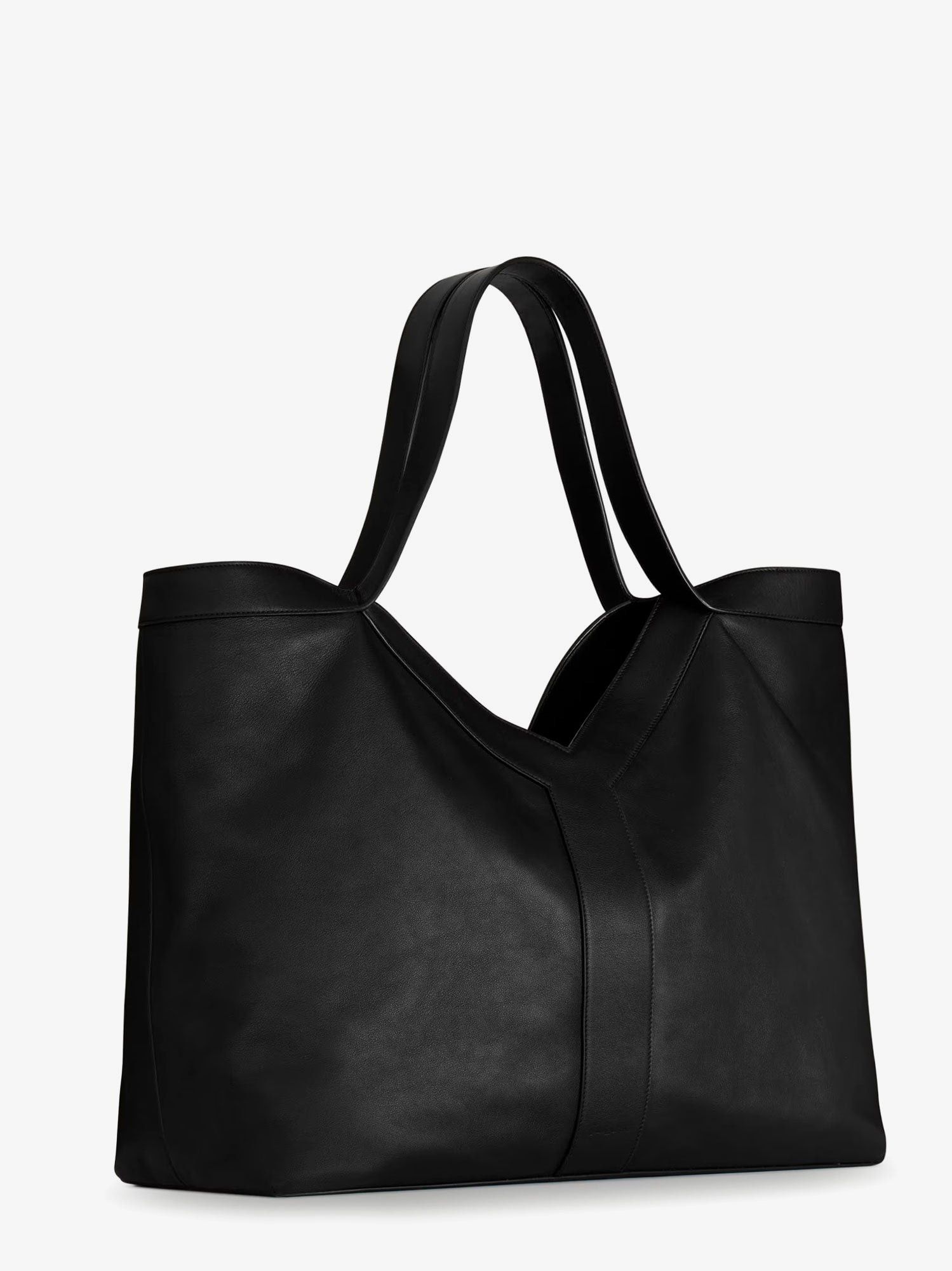 Saint Laurent Paris Y Oversize Leather Tote Bag Size ONE SIZE - 3 Thumbnail