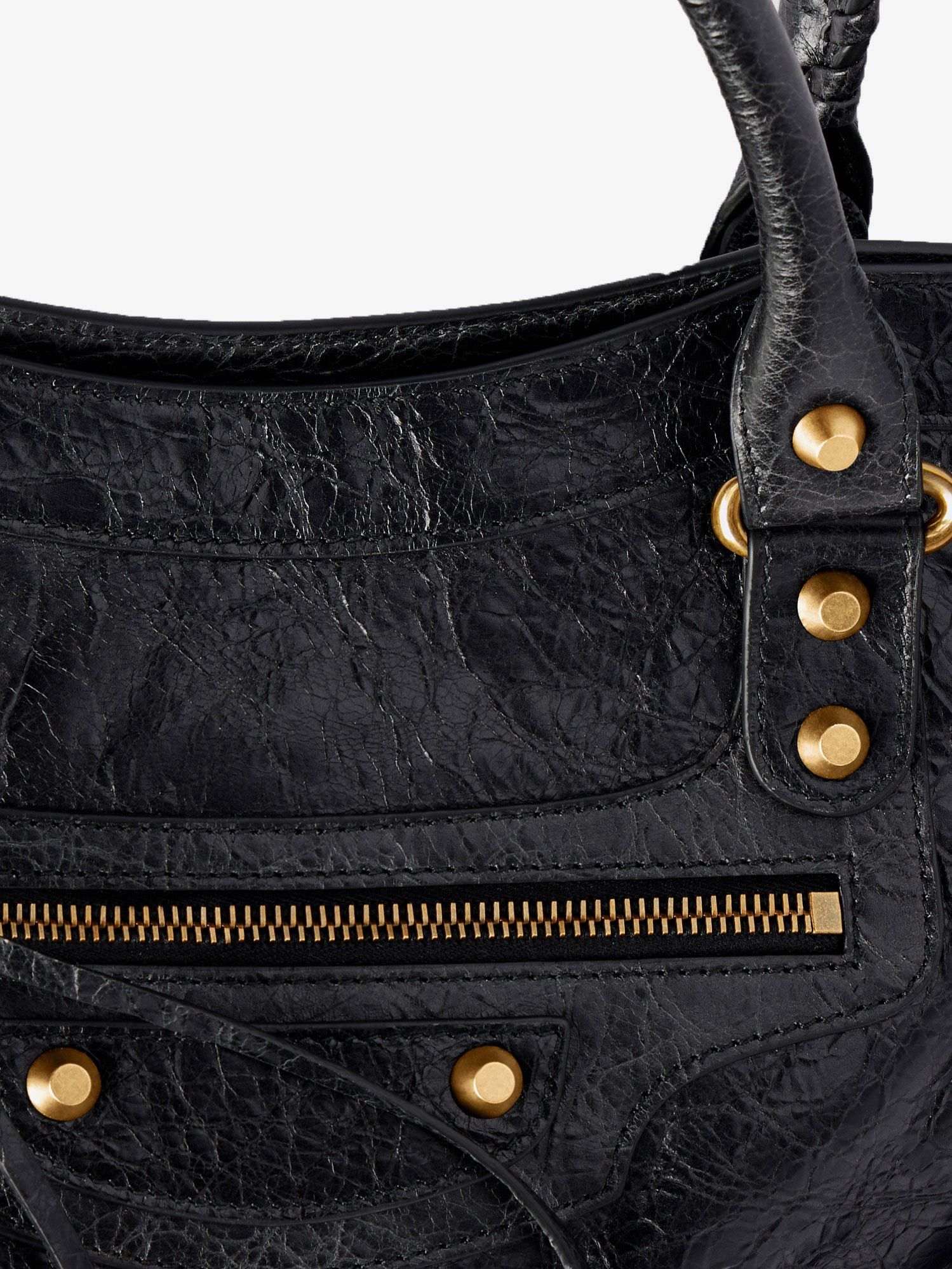 Balenciaga Le City M Leather Shoulder Bag Size ONE SIZE - 5 Thumbnail