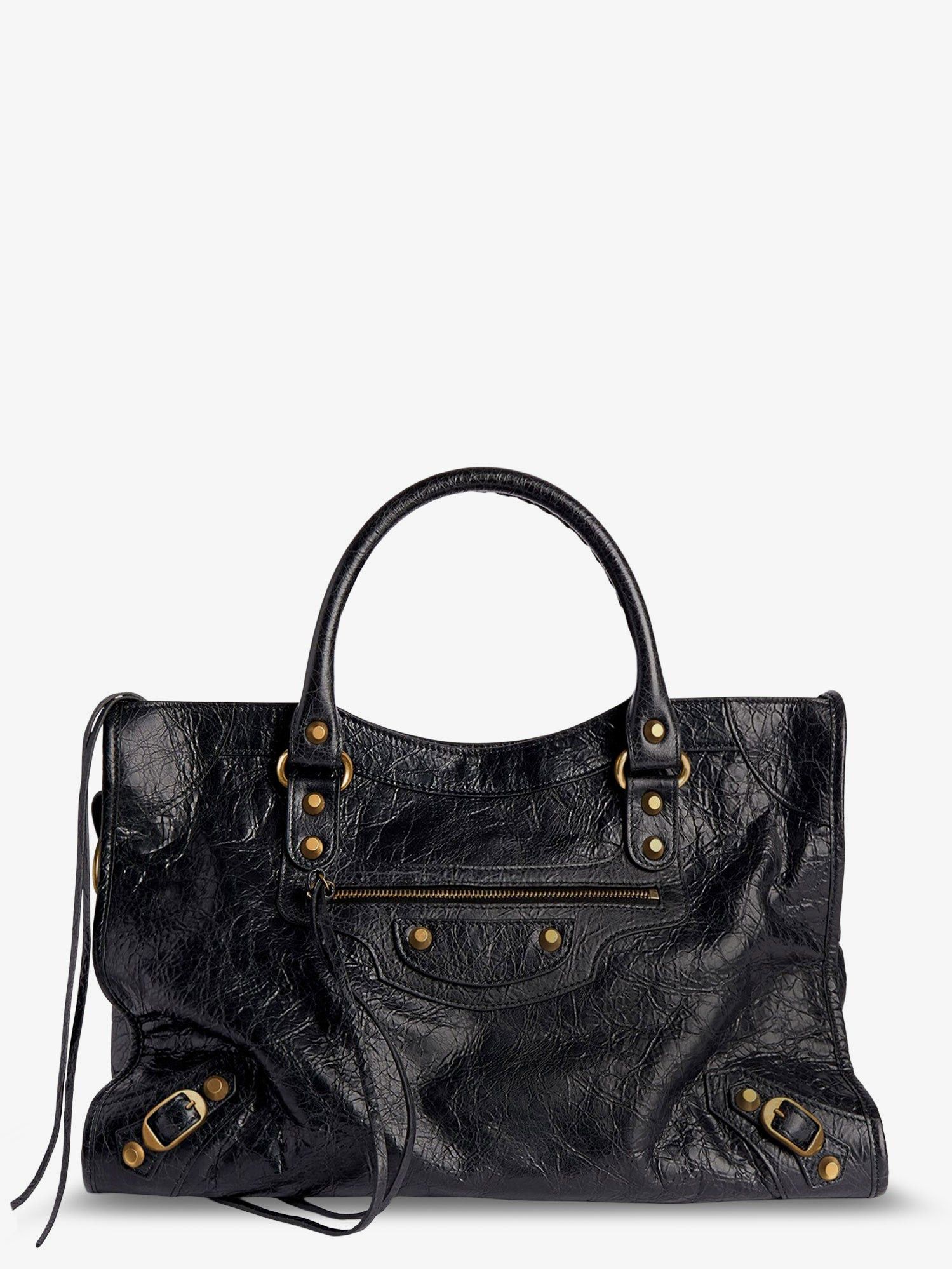 Balenciaga Le City M Leather Shoulder Bag Size ONE SIZE - 3 Thumbnail