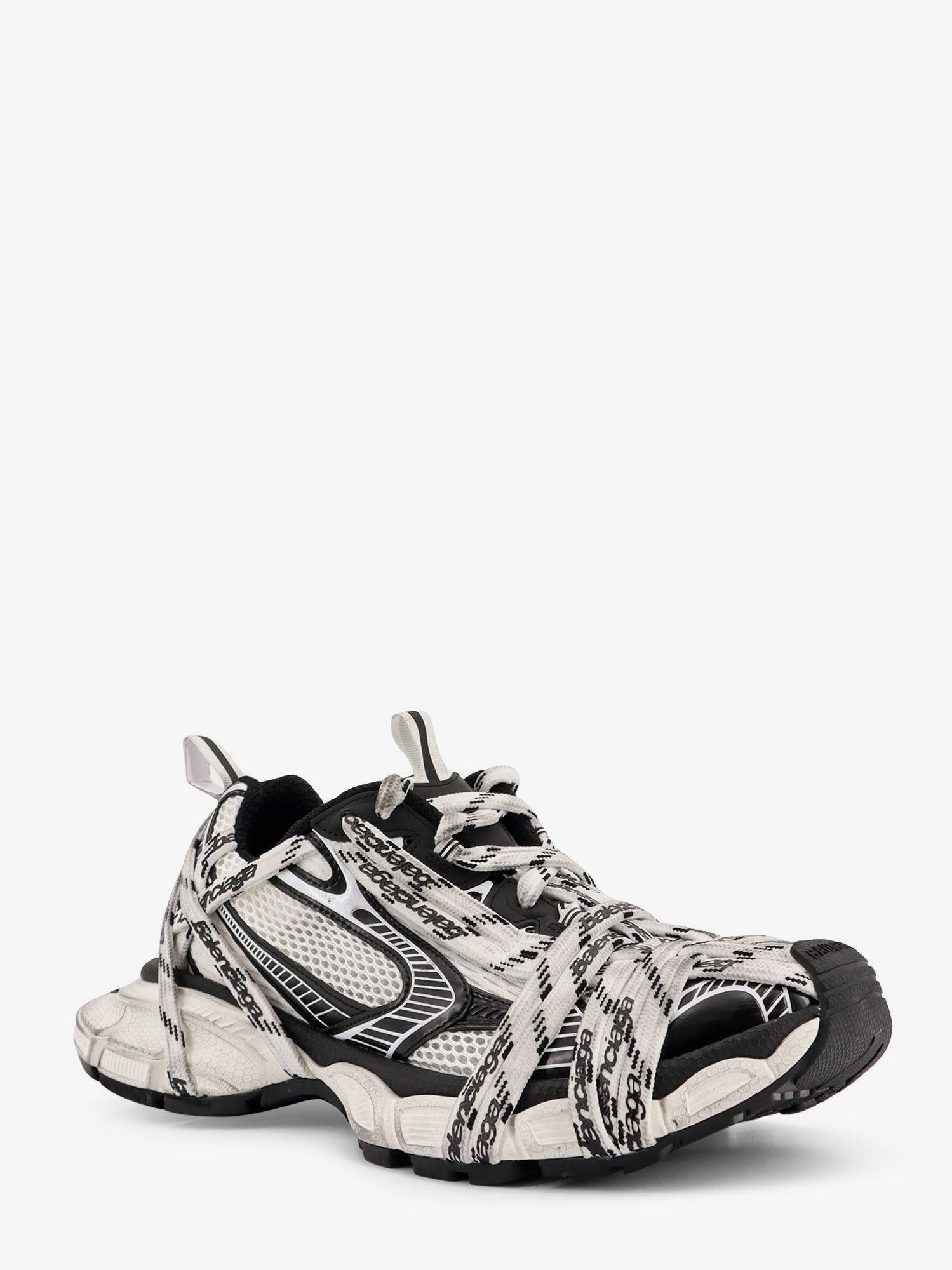 Balenciaga 3Xl Extreme Laces Mesh Sneakers Size US 7 / EU 40 - 2 Thumbnail