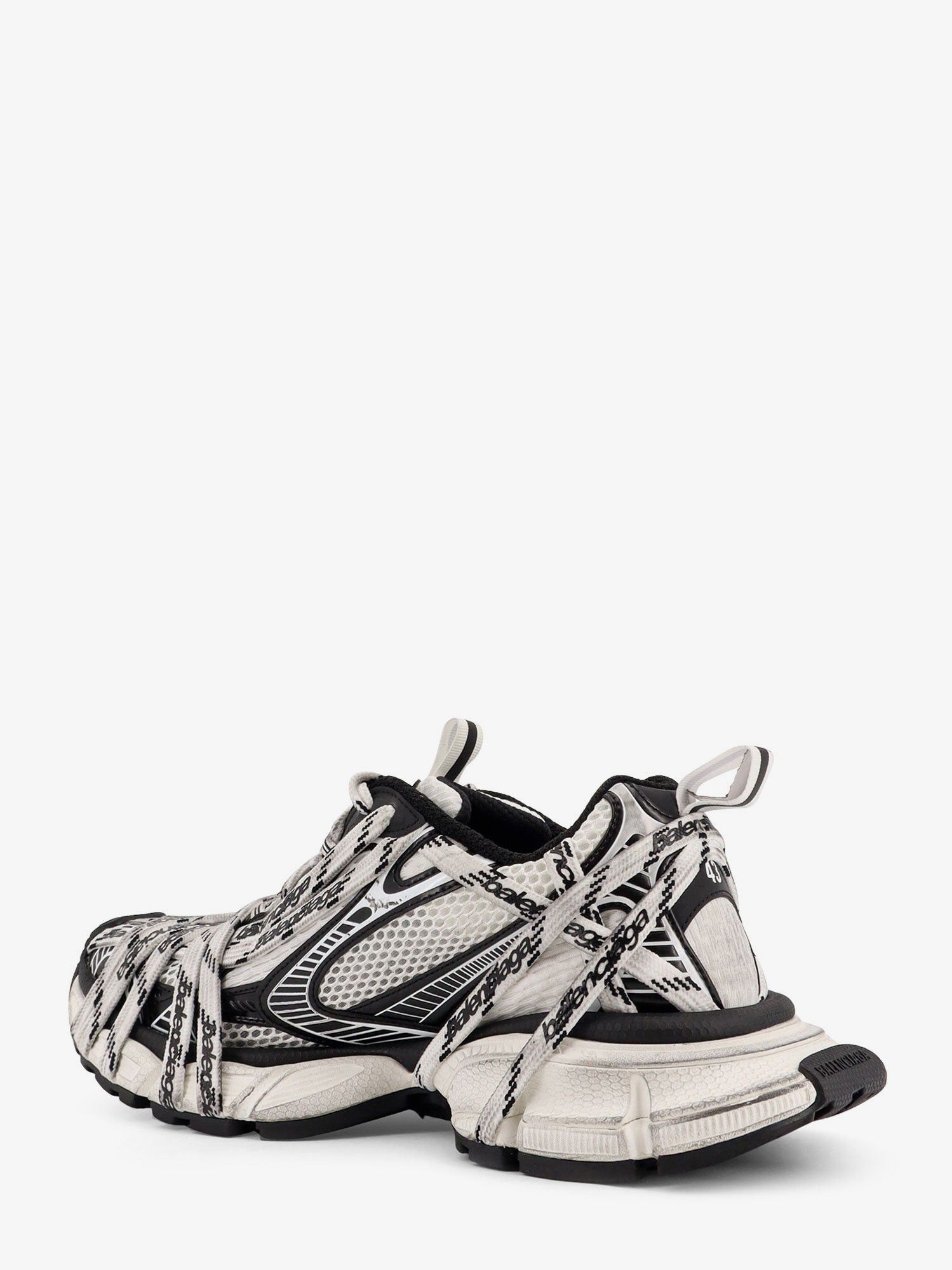 Balenciaga 3Xl Extreme Laces Mesh Sneakers Size US 7 / EU 40 - 3 Thumbnail