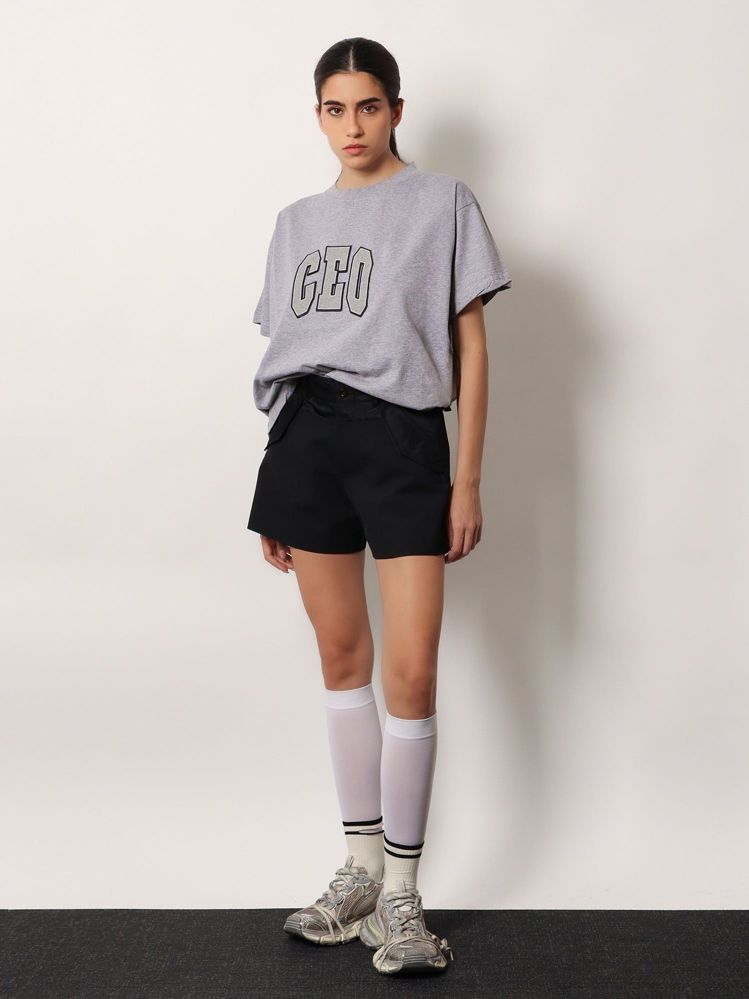 Balenciaga Boxy Fit Cotton T-Shirt Size XS / US 0-2 / IT 36-38 - 4 Thumbnail