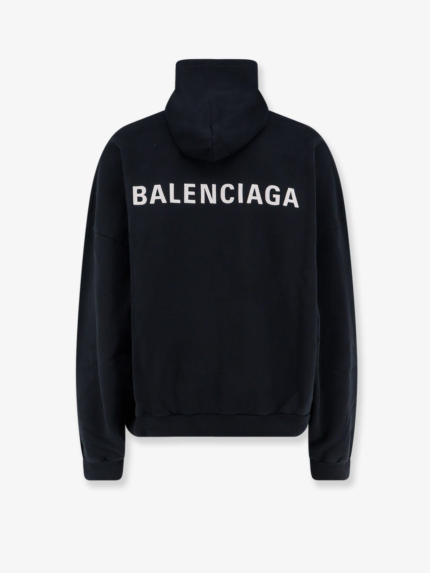 Balenciaga Cotton Hooded Sweatshirt Size US L / EU 52-54 / 3 - 2 Thumbnail