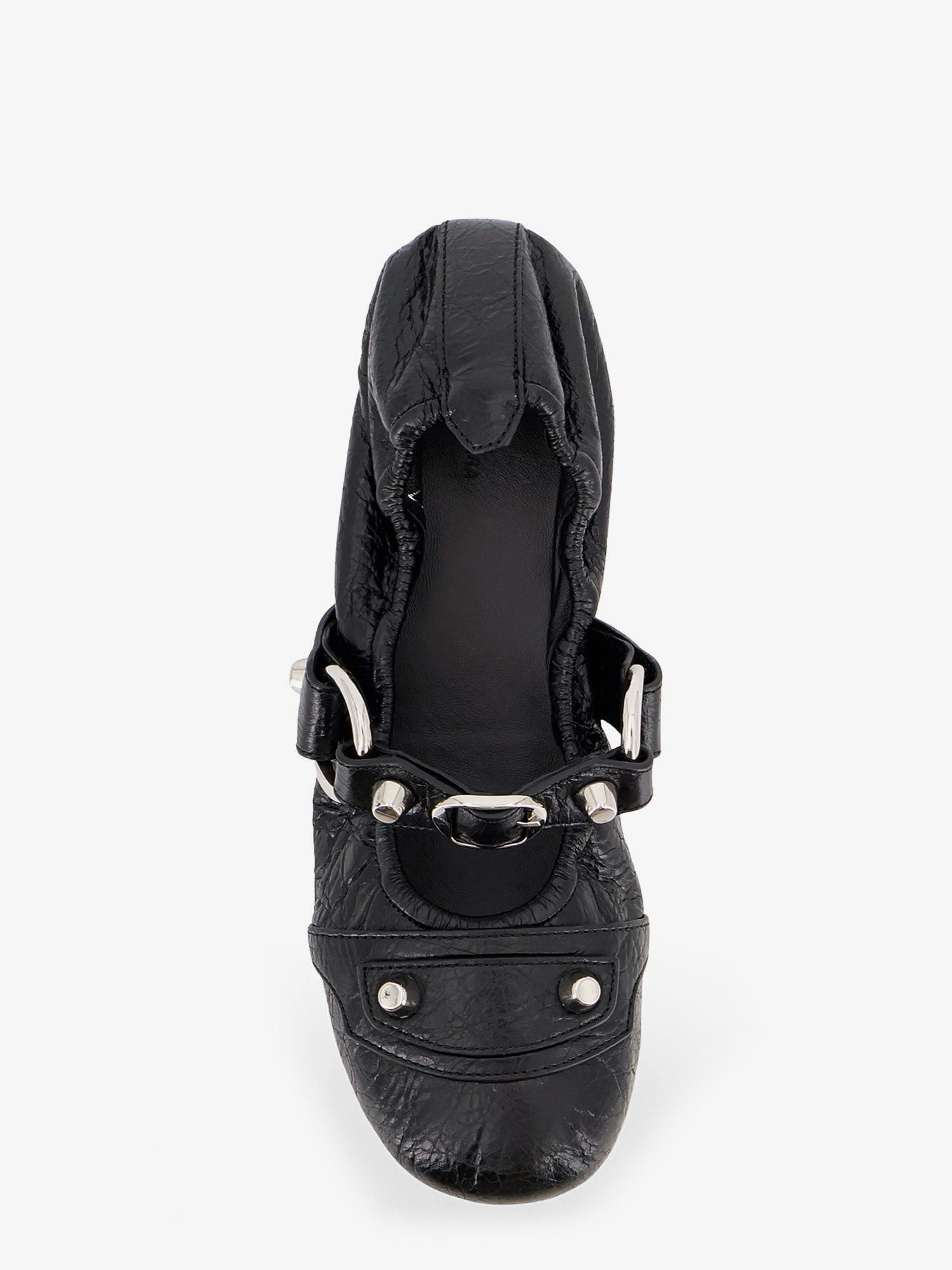 Balenciaga City Flat L005 Leather Ballerinas Size US 11 / IT 41 - 5 Thumbnail