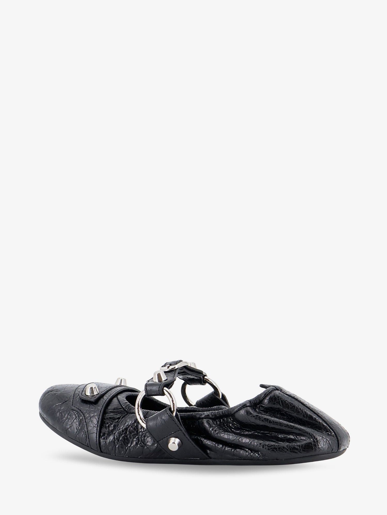 Balenciaga City Flat L005 Leather Ballerinas Size US 11 / IT 41 - 3 Thumbnail