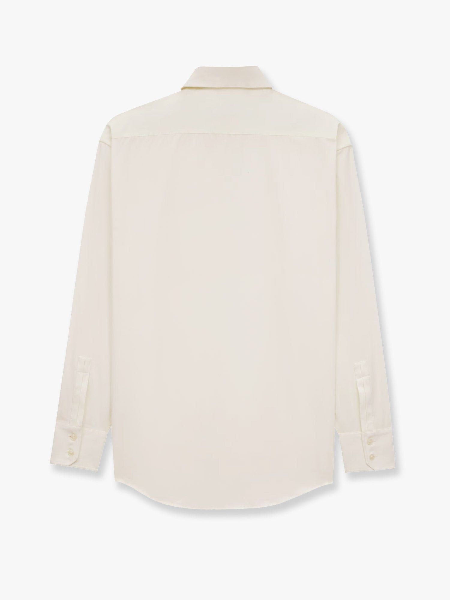 Saint Laurent Paris Certified Cotton Shirt With Monogram Embroidery Size M / US 6-8 / IT 42-44 - 5 Thumbnail