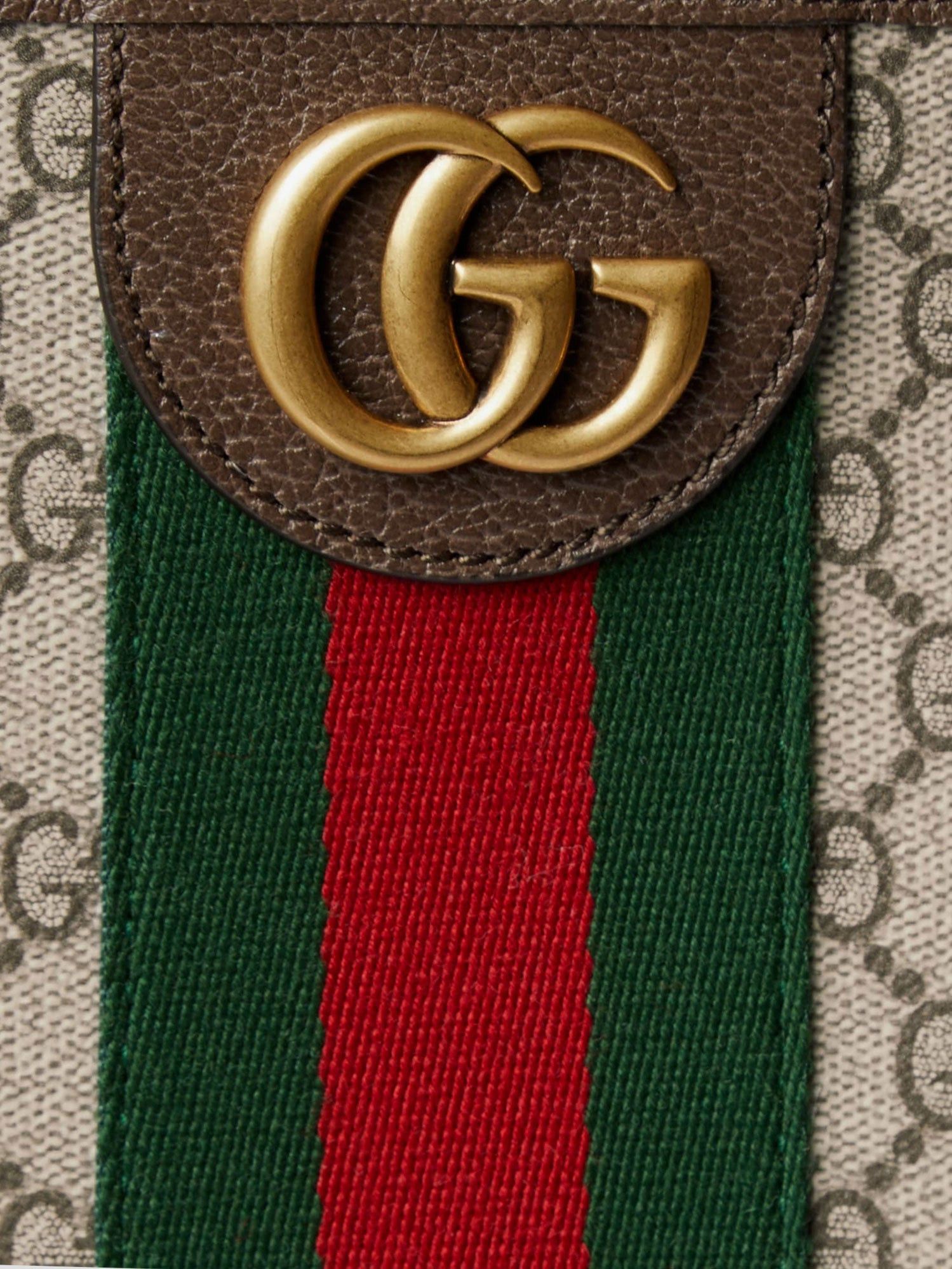 Gucci Gg Monogram Fabric Ophidia Shopping Bag Size ONE SIZE - 4 Thumbnail