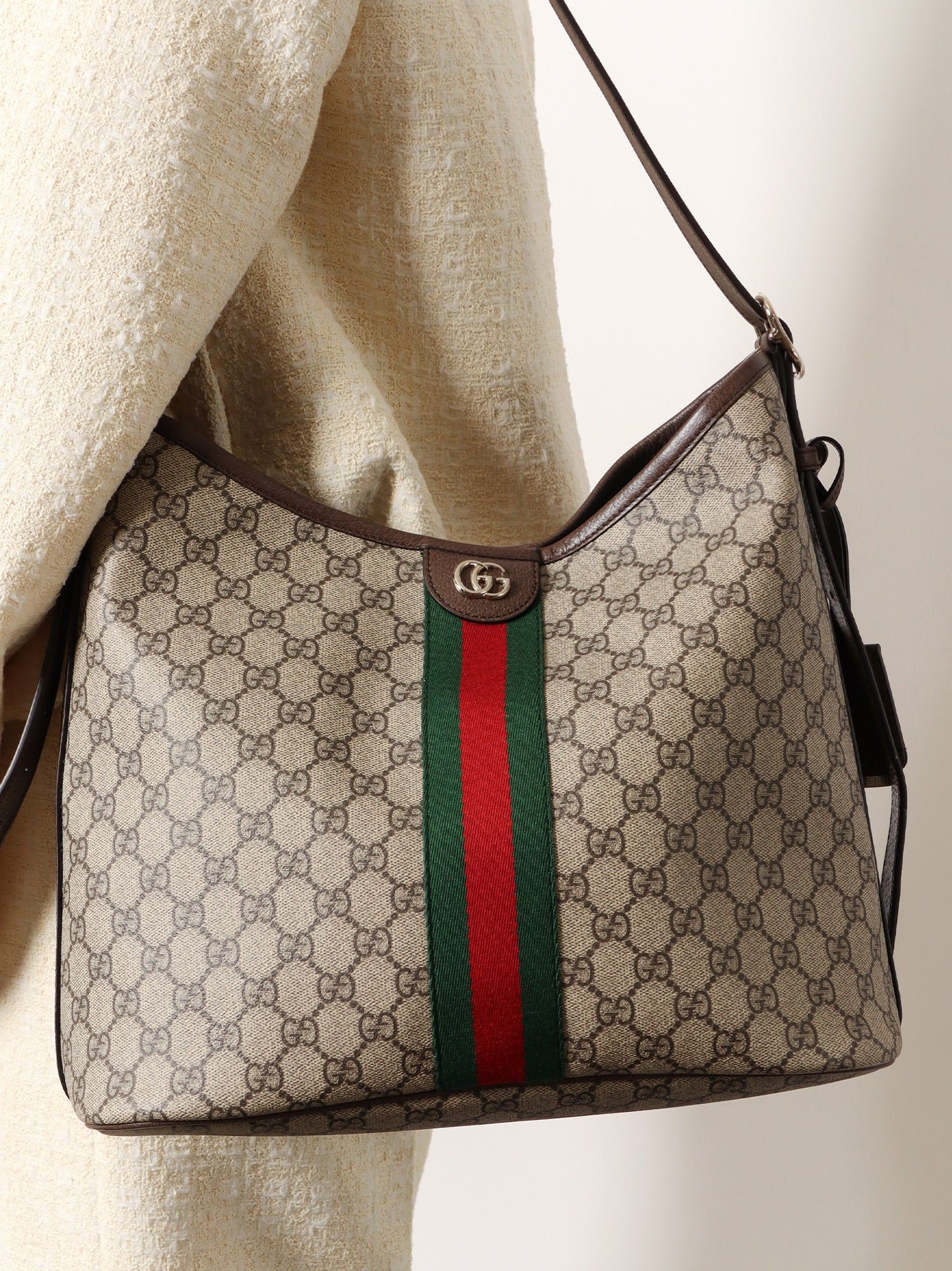 Gucci Ophidia Gg Fabric Shoulder Bag Size ONE SIZE - 5 Thumbnail