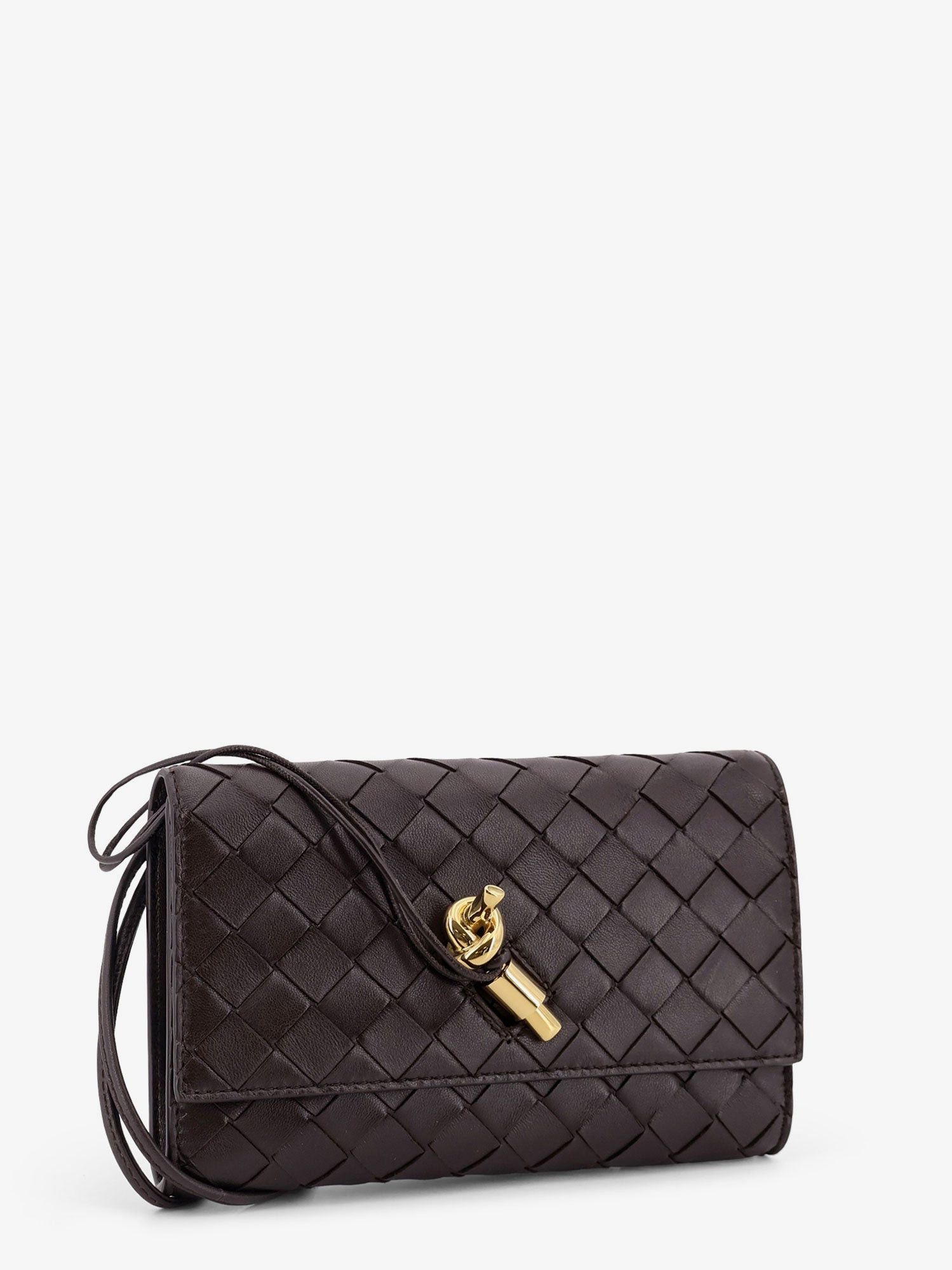 Bottega Veneta Andiamo Crossbody Bag With Intrecciato Pattern Size ONE SIZE - 3 Thumbnail
