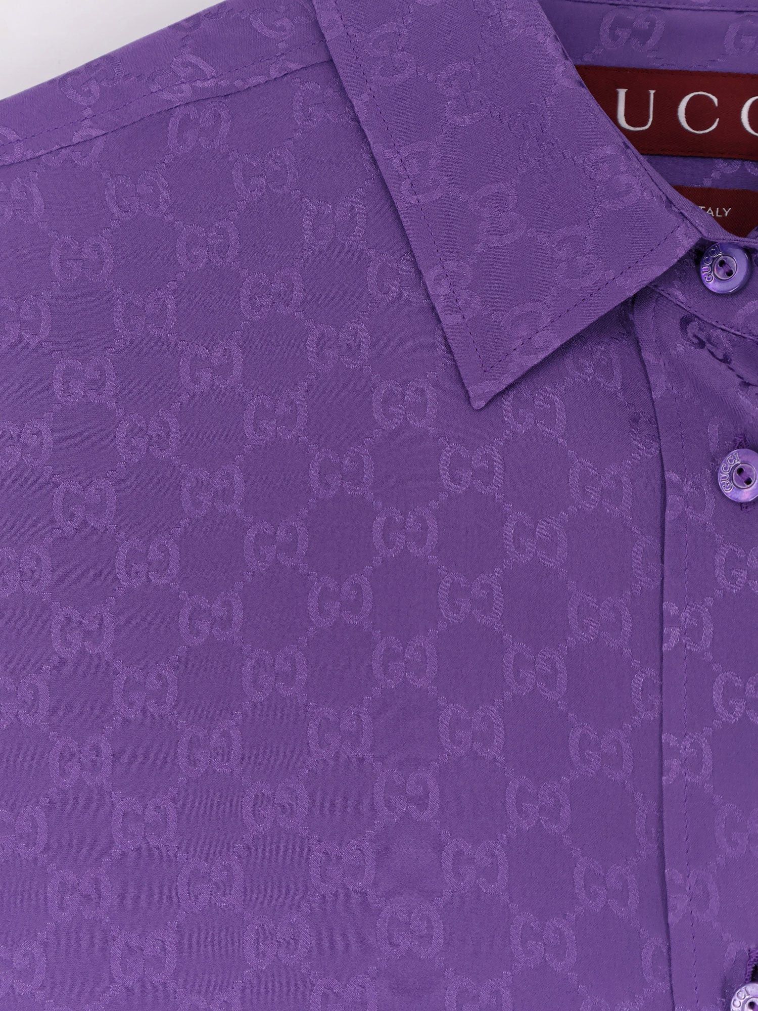 Gucci Gg Silk Shirt Size M / US 6-8 / IT 42-44 - 3 Thumbnail