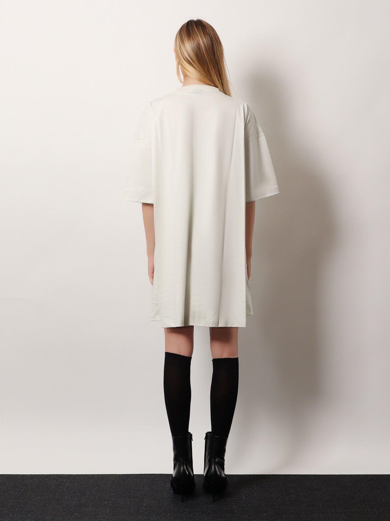 Balenciaga Cotton Jersey Semi Fitted Short Dress Size M / US 6-8 / IT 42-44 - 3 Thumbnail