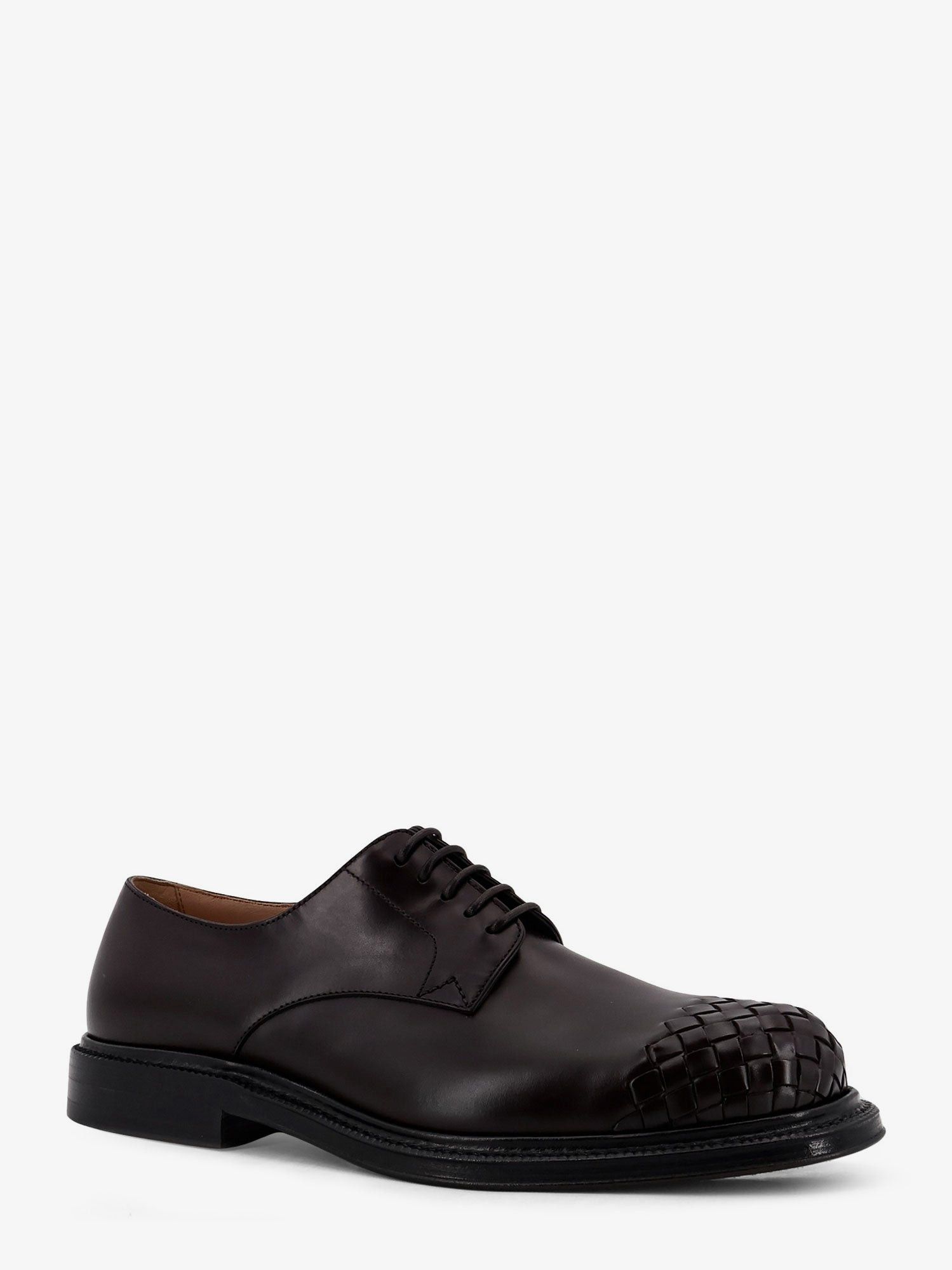 Bottega Veneta James Leather Lace-Up Shoe Size US 7 / EU 40 - 2 Thumbnail