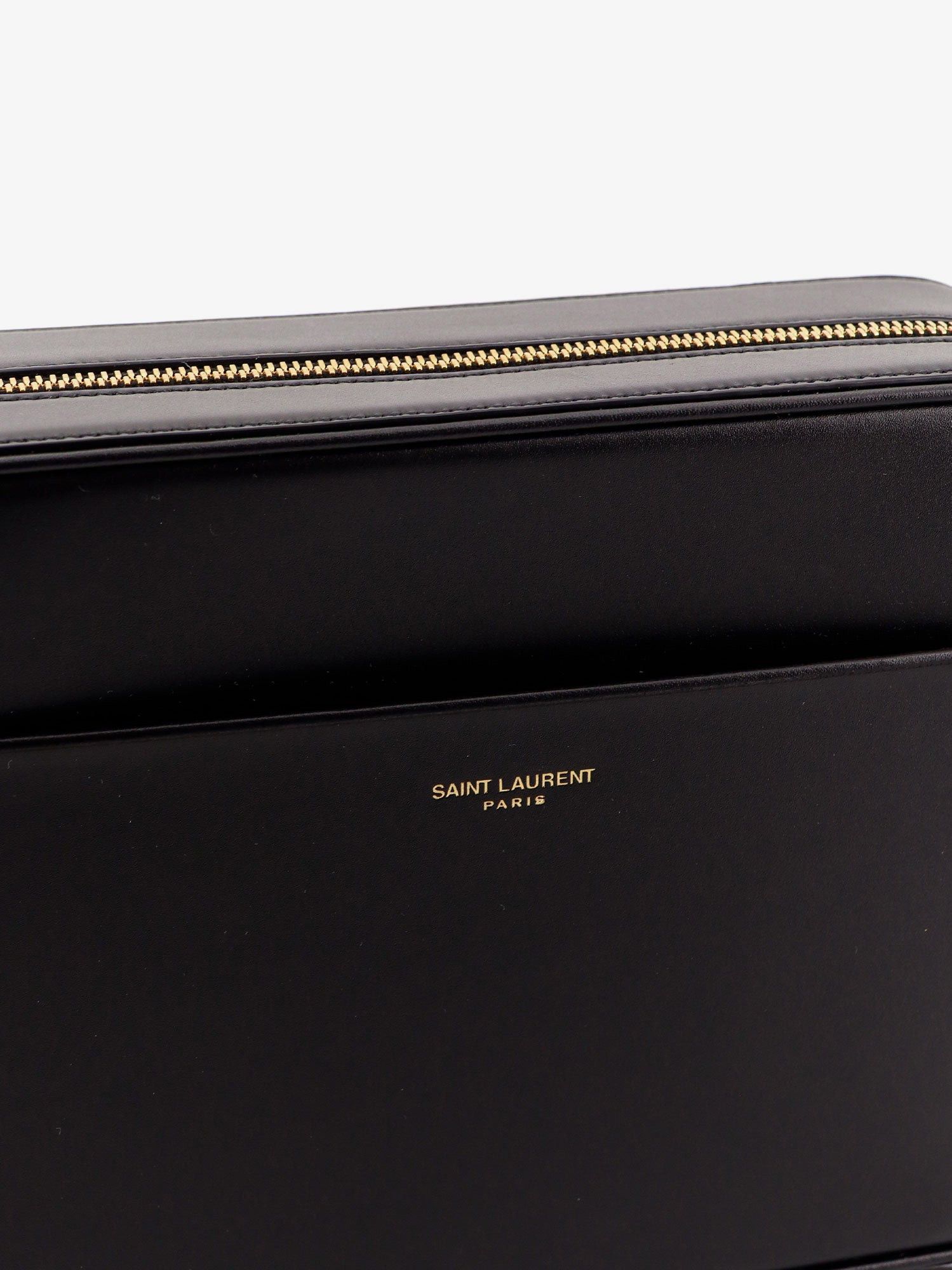Saint Laurent Paris Leather Camera Bag Shoulder Bag Size ONE SIZE - 4 Thumbnail