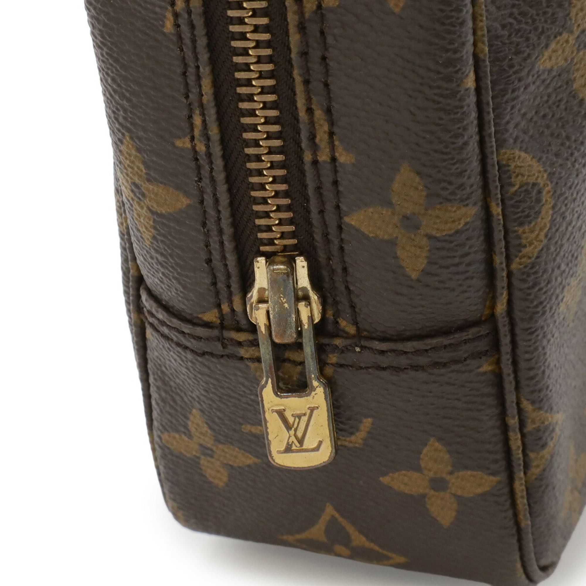 Louis Vuitton Louis Vuitton Monogram Trousse Toilette 23 Second Bag Clutch Handbag Pouch M47524 Size ONE SIZE - 5 Thumbnail