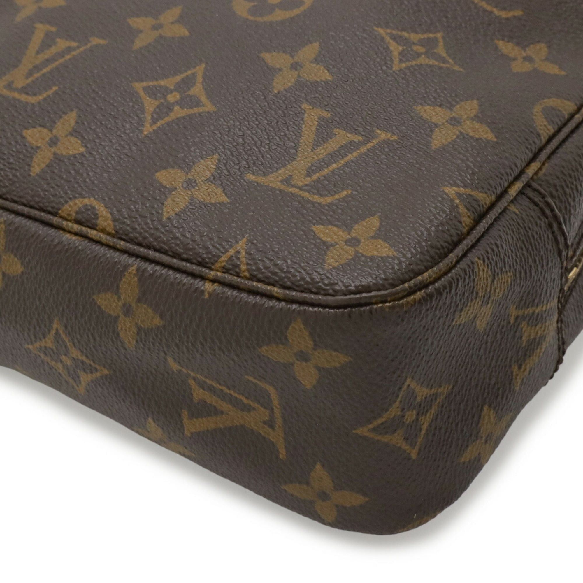Louis Vuitton Louis Vuitton Monogram Trousse Toilette 23 Second Bag Clutch Handbag Pouch M47524 Size ONE SIZE - 4 Thumbnail