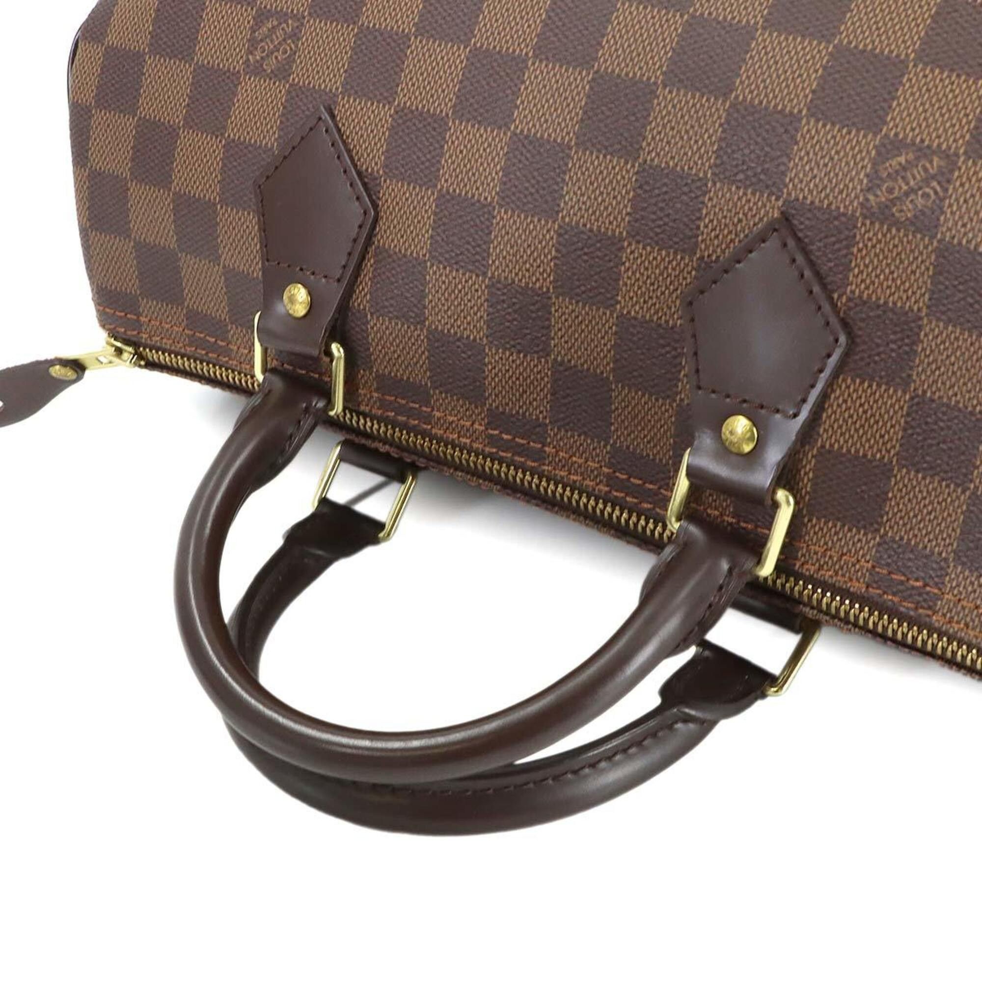 Louis Vuitton Louis Vuitton Damier Speedy 30 Handbag, Ebene Brown, N41531, Gold Hardware. Size ONE SIZE - 5 Thumbnail