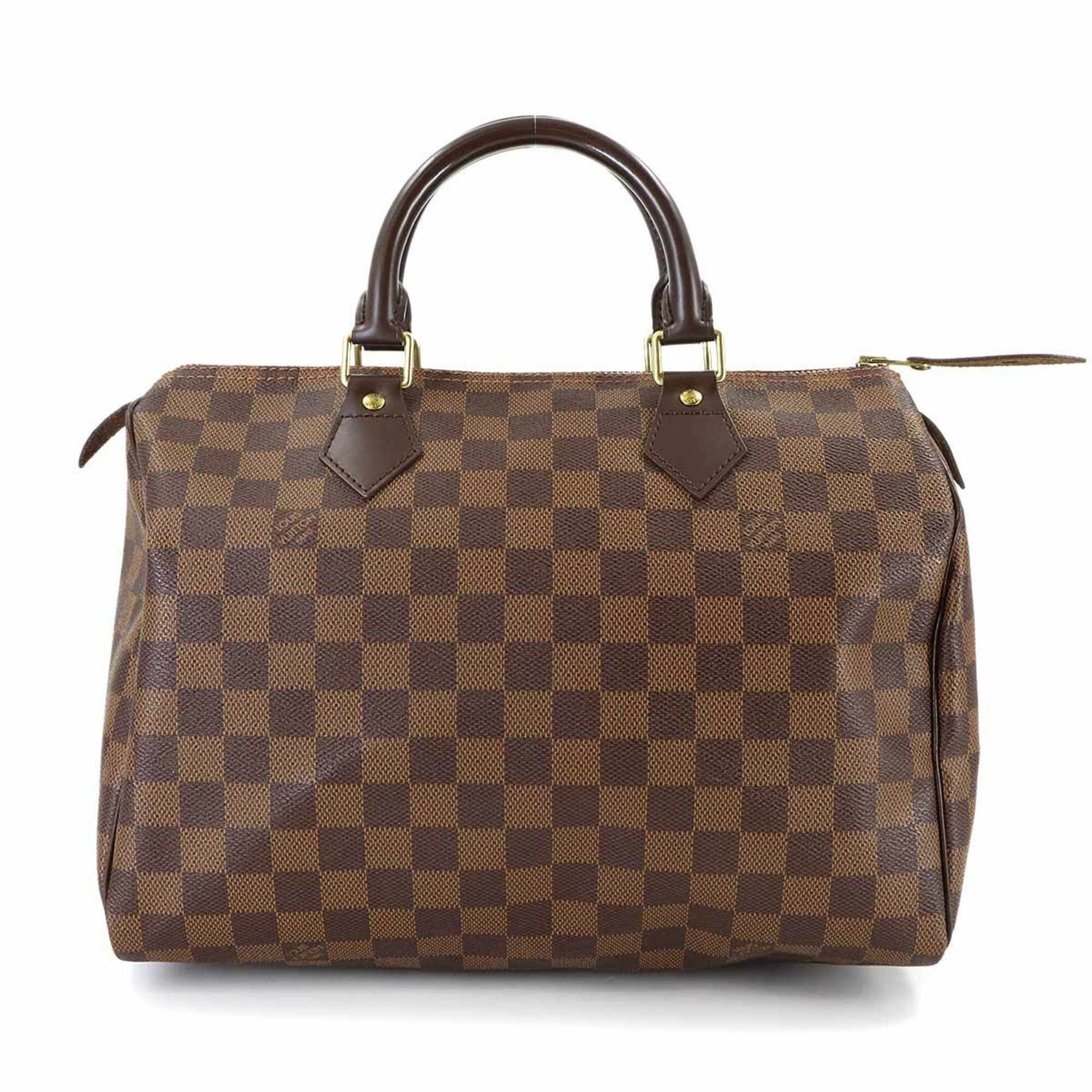 Louis Vuitton Louis Vuitton Damier Speedy 30 Handbag, Ebene Brown, N41531, Gold Hardware. Size ONE SIZE - 2 Thumbnail
