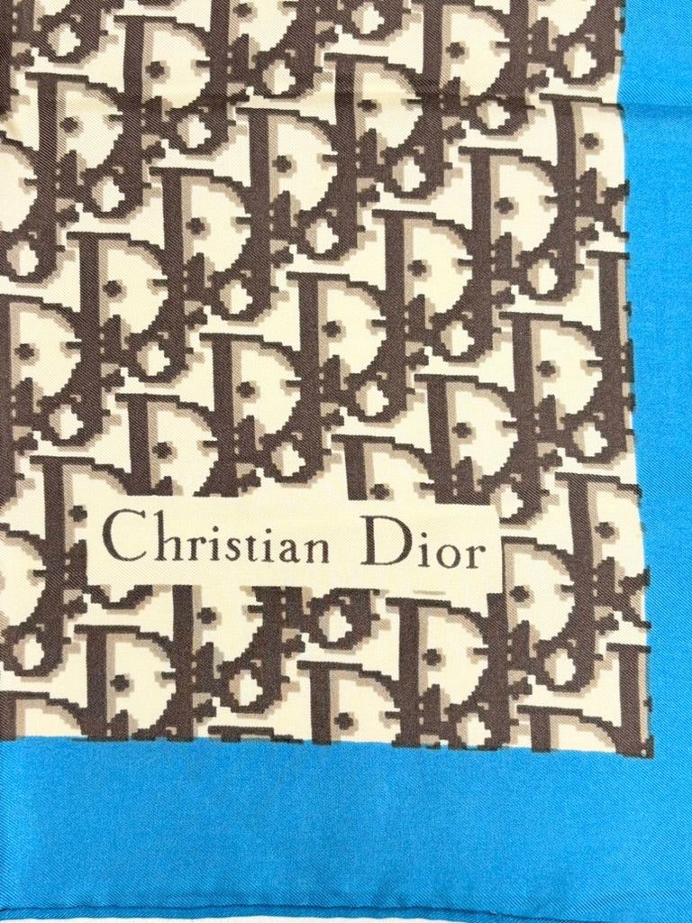 Dior Carré Oblique en soie Size ONE SIZE - 3 Thumbnail