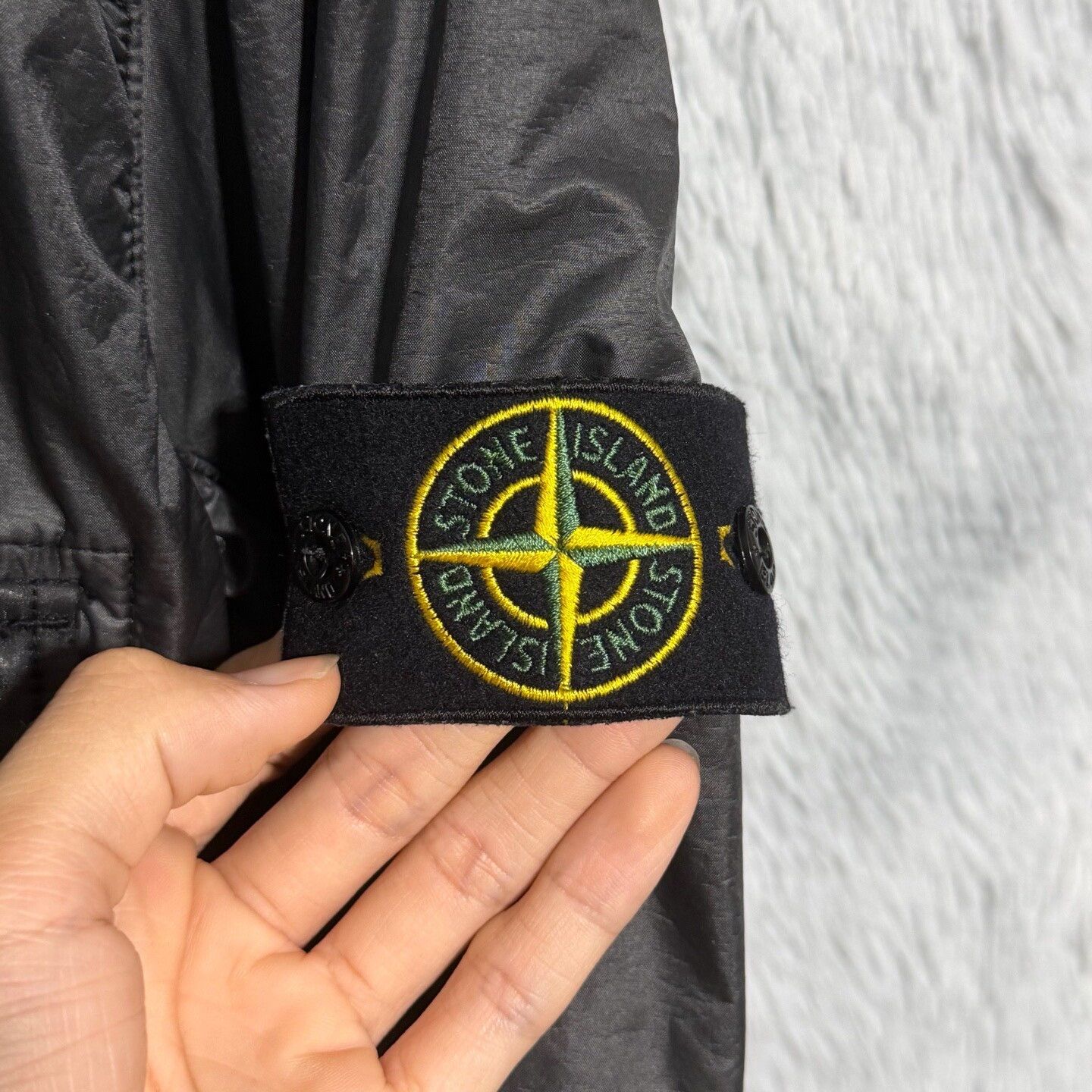 Stone Island Stone Island Resin Nylon Single Pocket Jacket Size US L / EU 52-54 / 3 - 4 Thumbnail