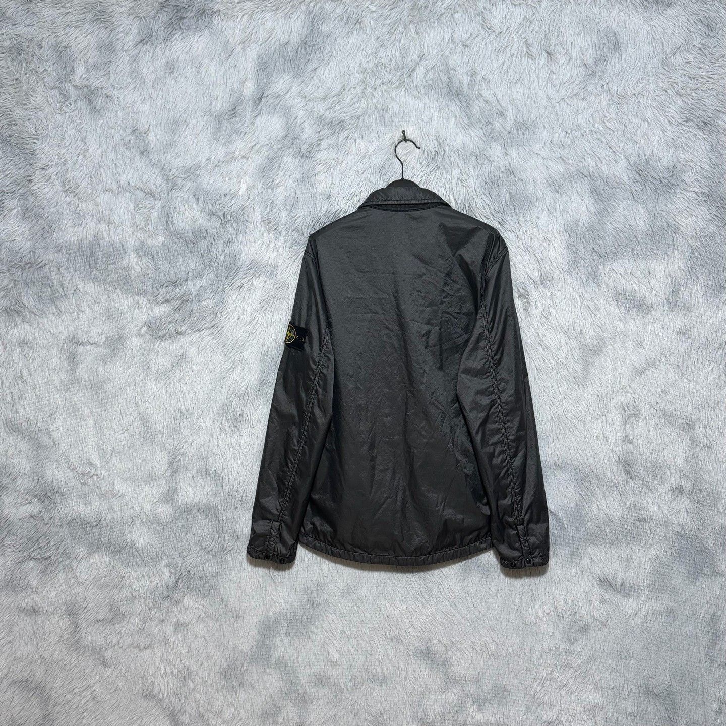 Stone Island Stone Island Resin Nylon Single Pocket Jacket Size US L / EU 52-54 / 3 - 2 Thumbnail