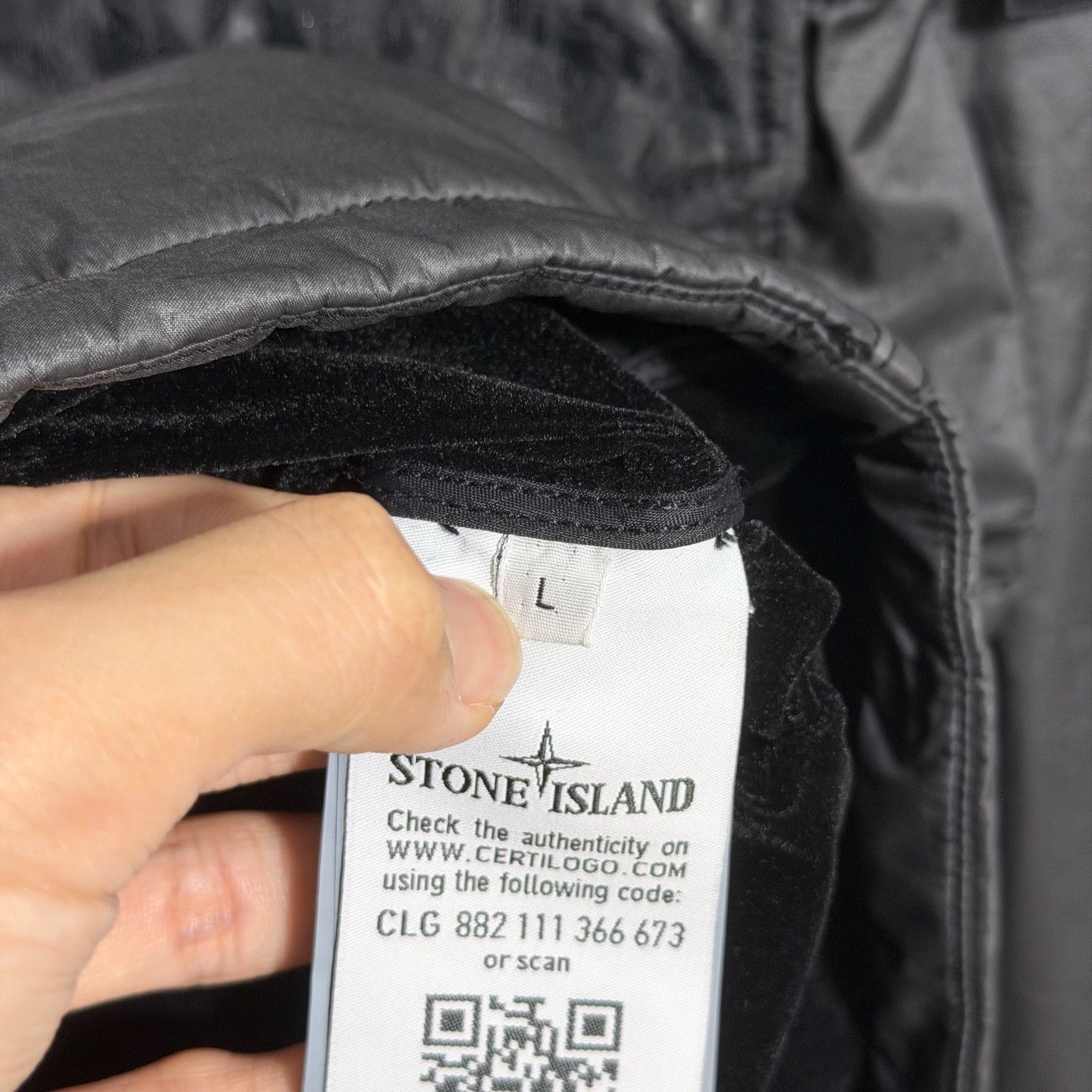 Stone Island Stone Island Resin Nylon Single Pocket Jacket Size US L / EU 52-54 / 3 - 7 Thumbnail