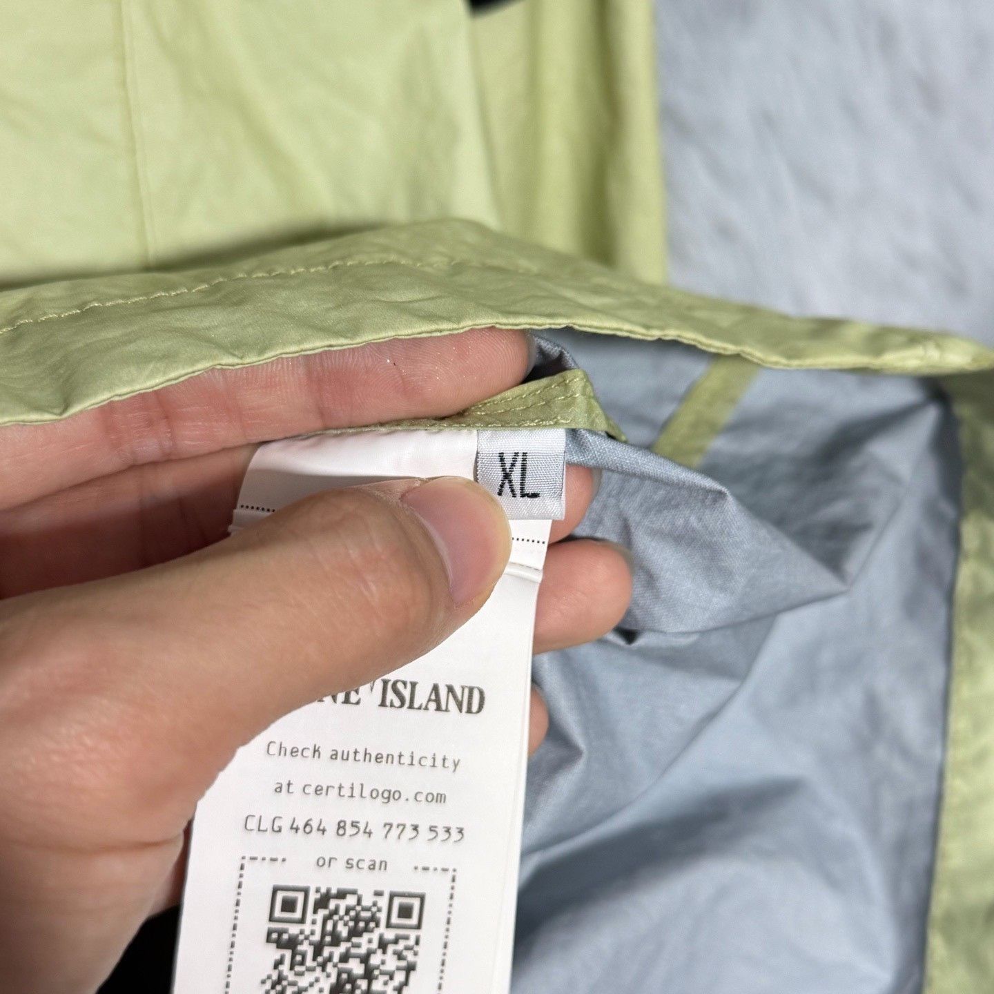 Stone Island Stone Island 3LTC Nylon Jacket Size US XL / EU 56 / 4 - 6 Thumbnail