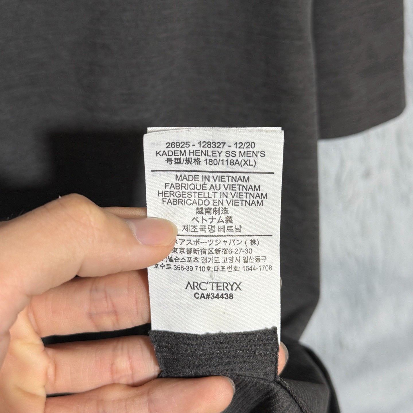 Arc'teryx Arcteryx Kadem Henley Men's Quick-Dry T-Shirt Size US XL / EU 56 / 4 - 7 Thumbnail