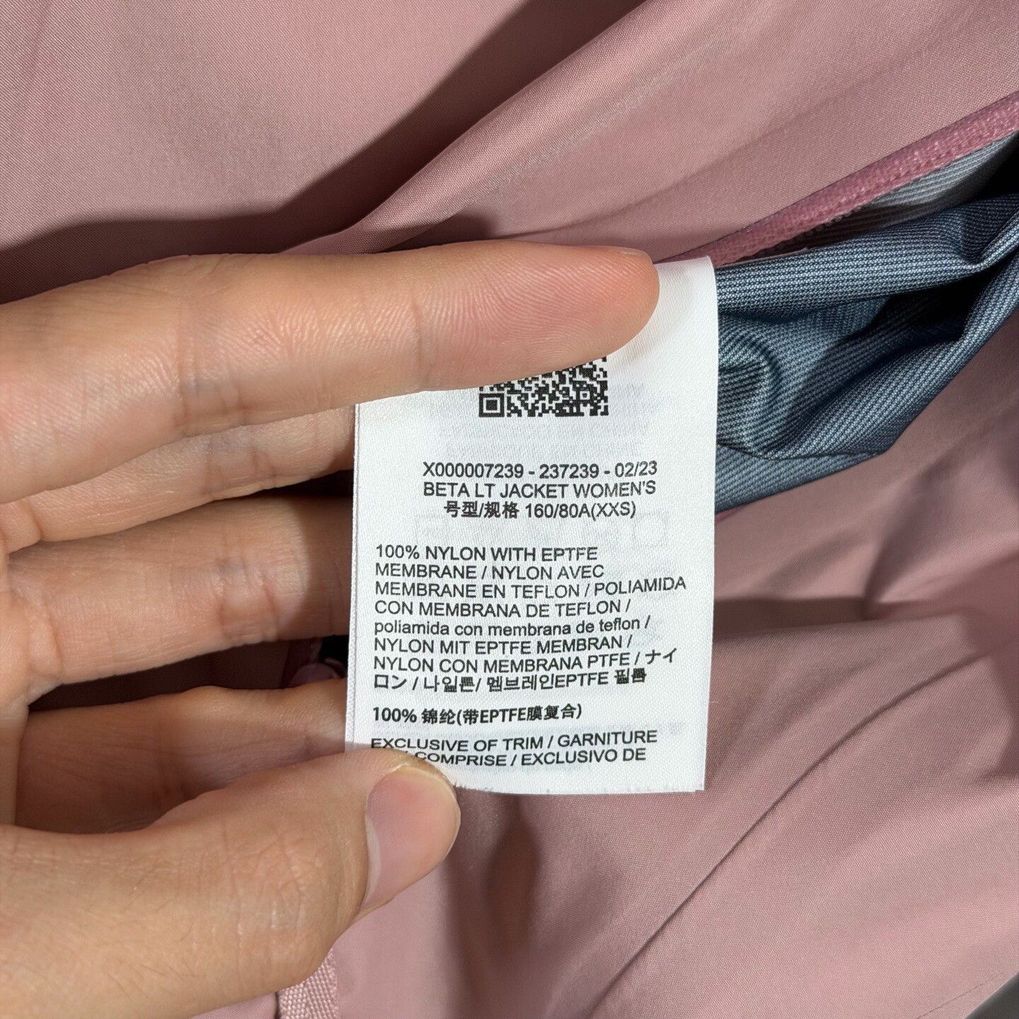 Arc'teryx Arcteryx Beta LT Hooded Jacket Size XXS / US 00 / IT 34 - 7 Thumbnail