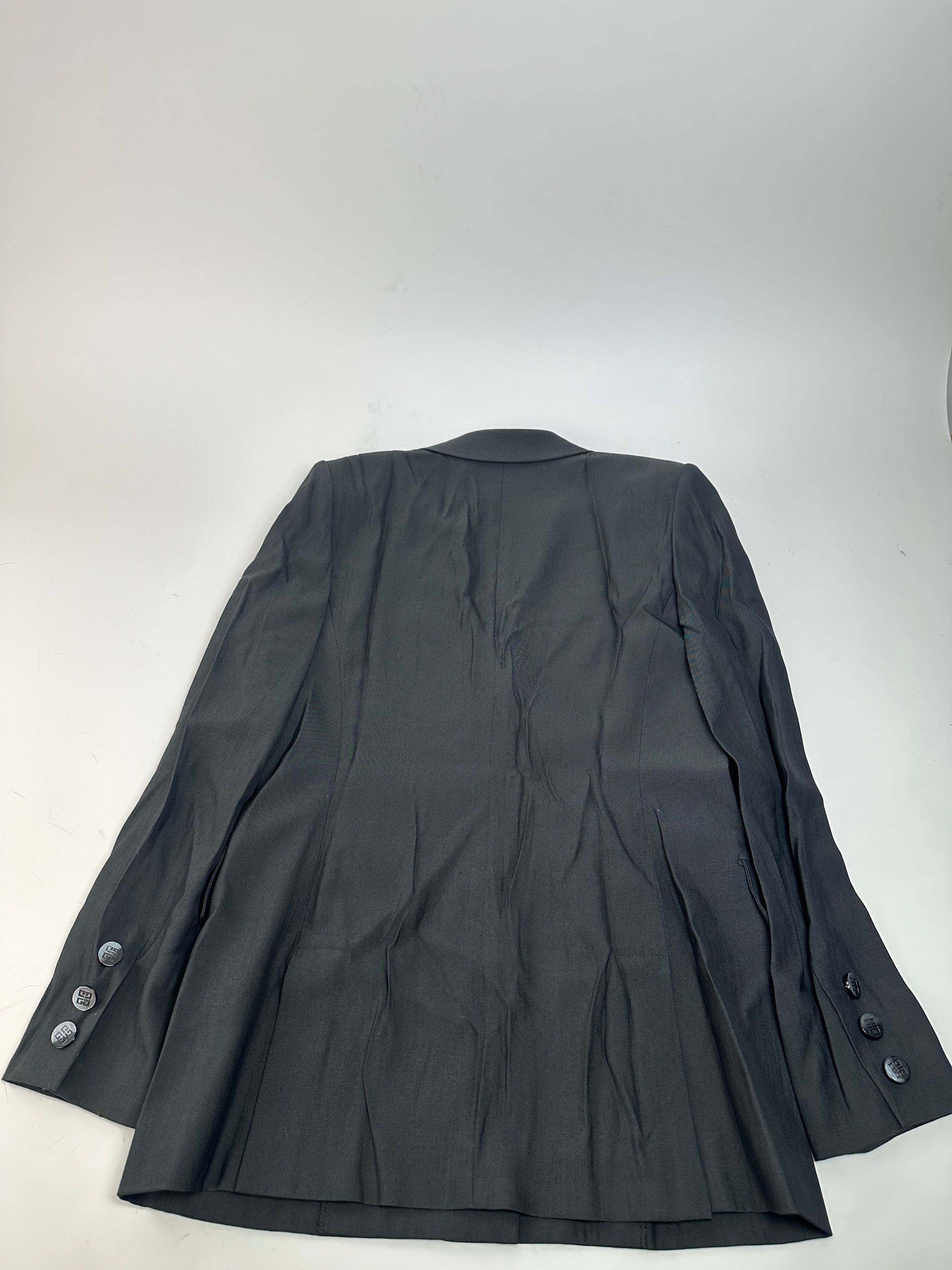 Givenchy Vintage Womens Wool Suit Black 38/M Size S / US 4 / IT 40 - 8 Thumbnail