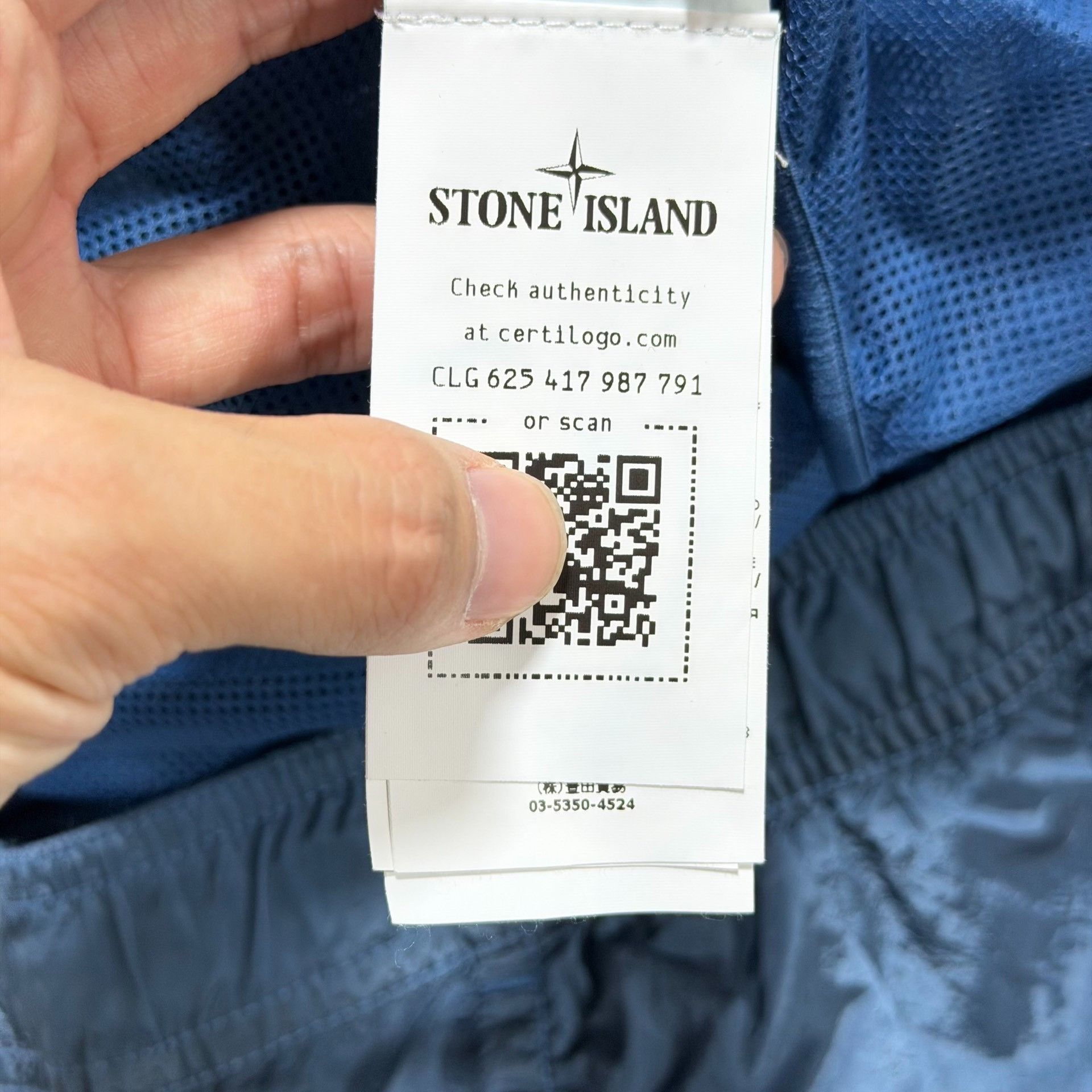 Stone Island Stone Island Metal Nylon Blue Shorts Size US 28 / EU 44 - 6 Thumbnail