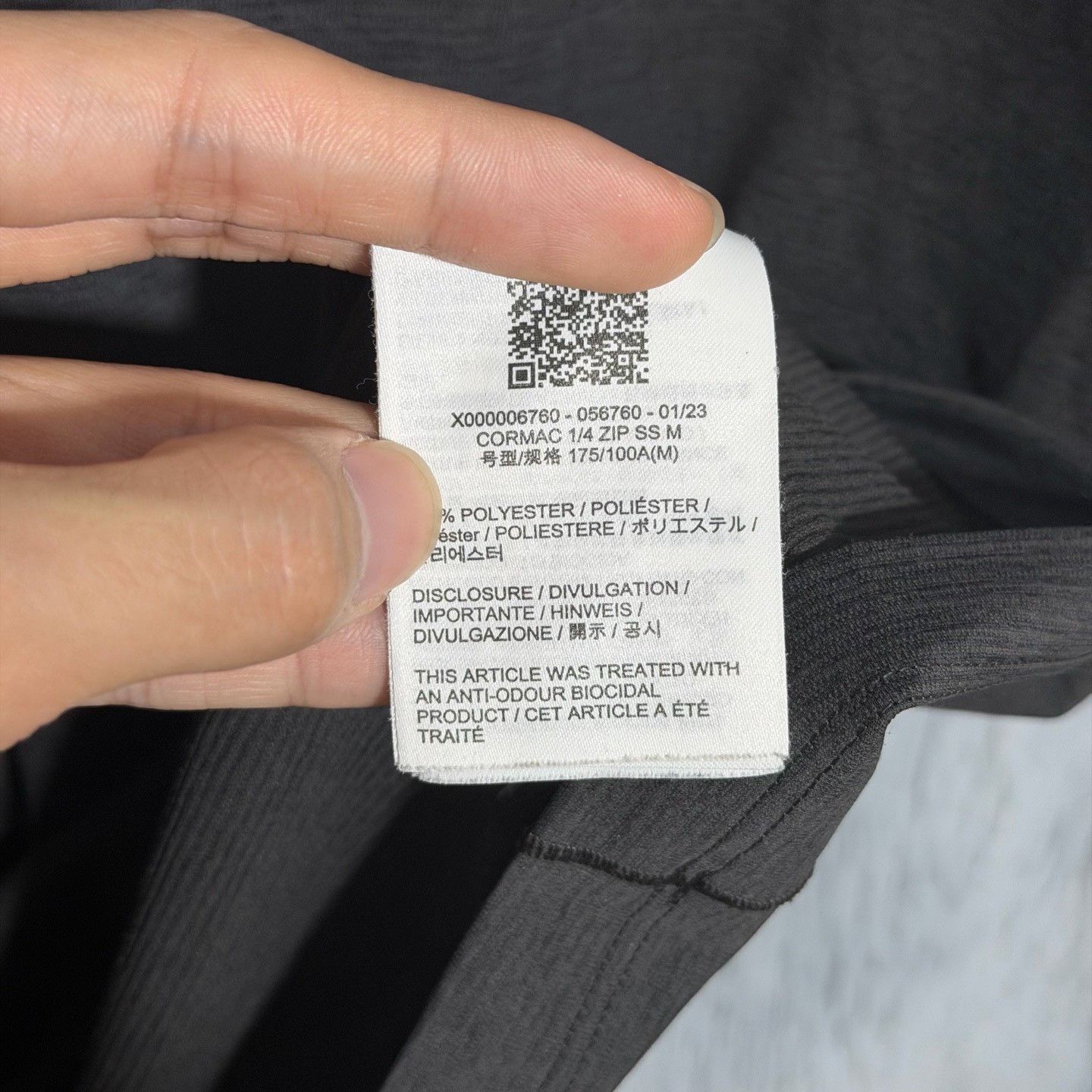 Arc'teryx Arcteryx CORMAC Half-Zip Quick-Dry T-Shirt Men's Size US M / EU 48-50 / 2 - 6 Thumbnail