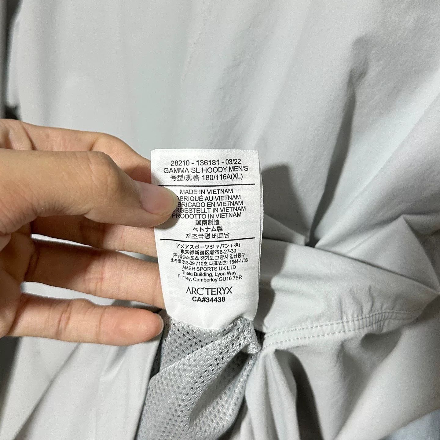 Arc'teryx Arcteryx Gamma SL Hoody Softshell Jacket Size US XL / EU 56 / 4 - 6 Thumbnail