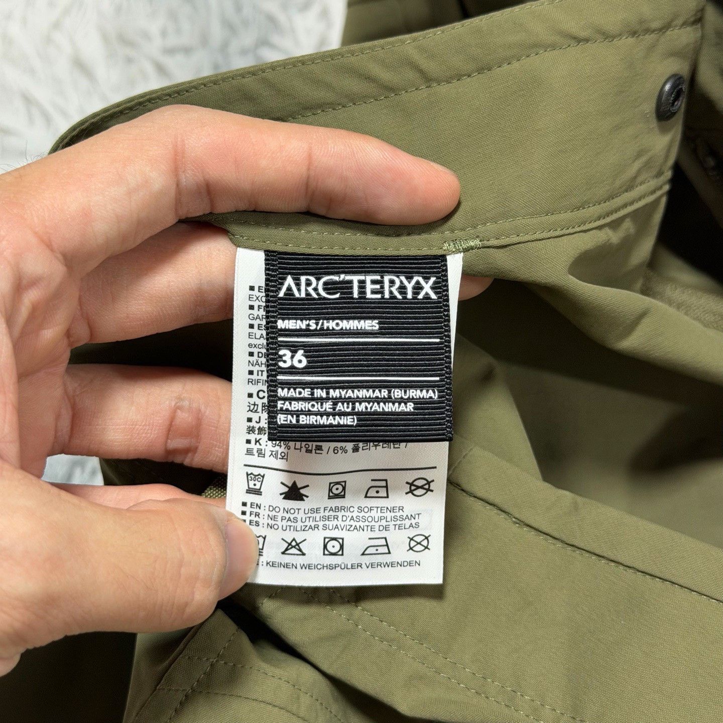 Arc'teryx Arcteryx Men's Creston Short 11 Size US 36 / EU 52 - 5 Thumbnail