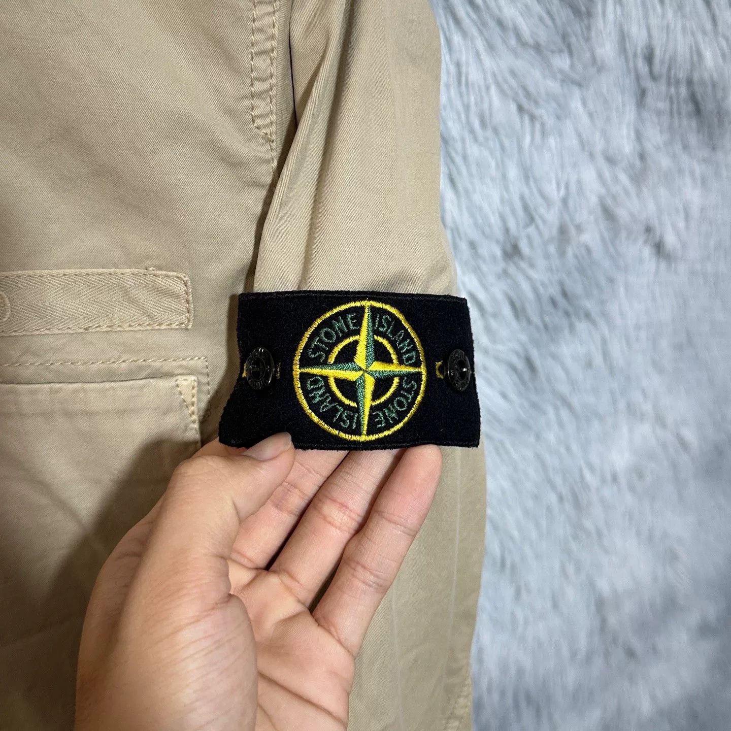 Stone Island Stone Island 22SS Single Pocket Washed Jacket Size US L / EU 52-54 / 3 - 4 Thumbnail